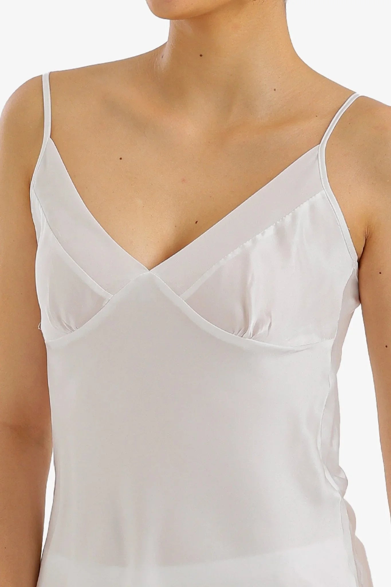 Ruffled Satin Pyjama Set - Carina - Babazzaro