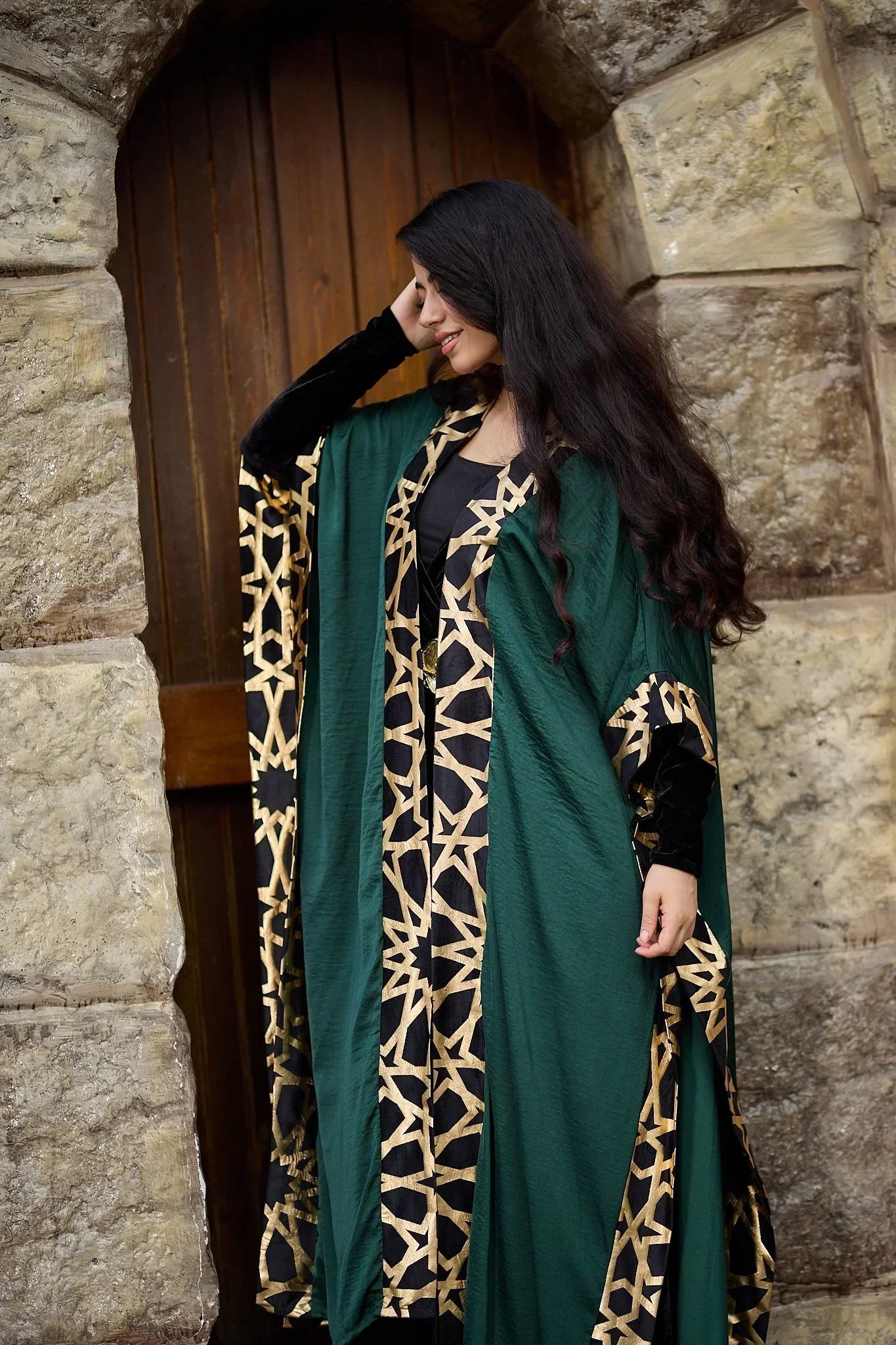 Satin green - Dress Code - Babazzaro