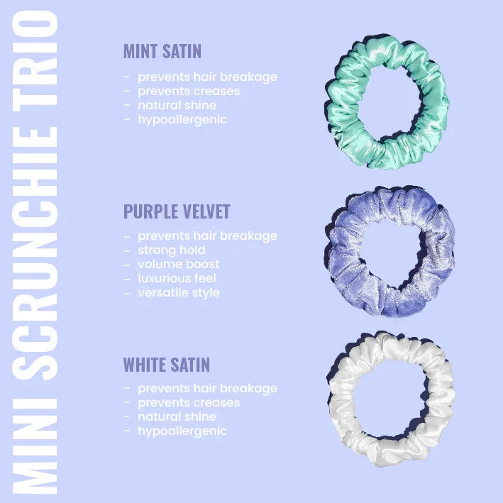 Locken - Mini Scrunchie Trio 4