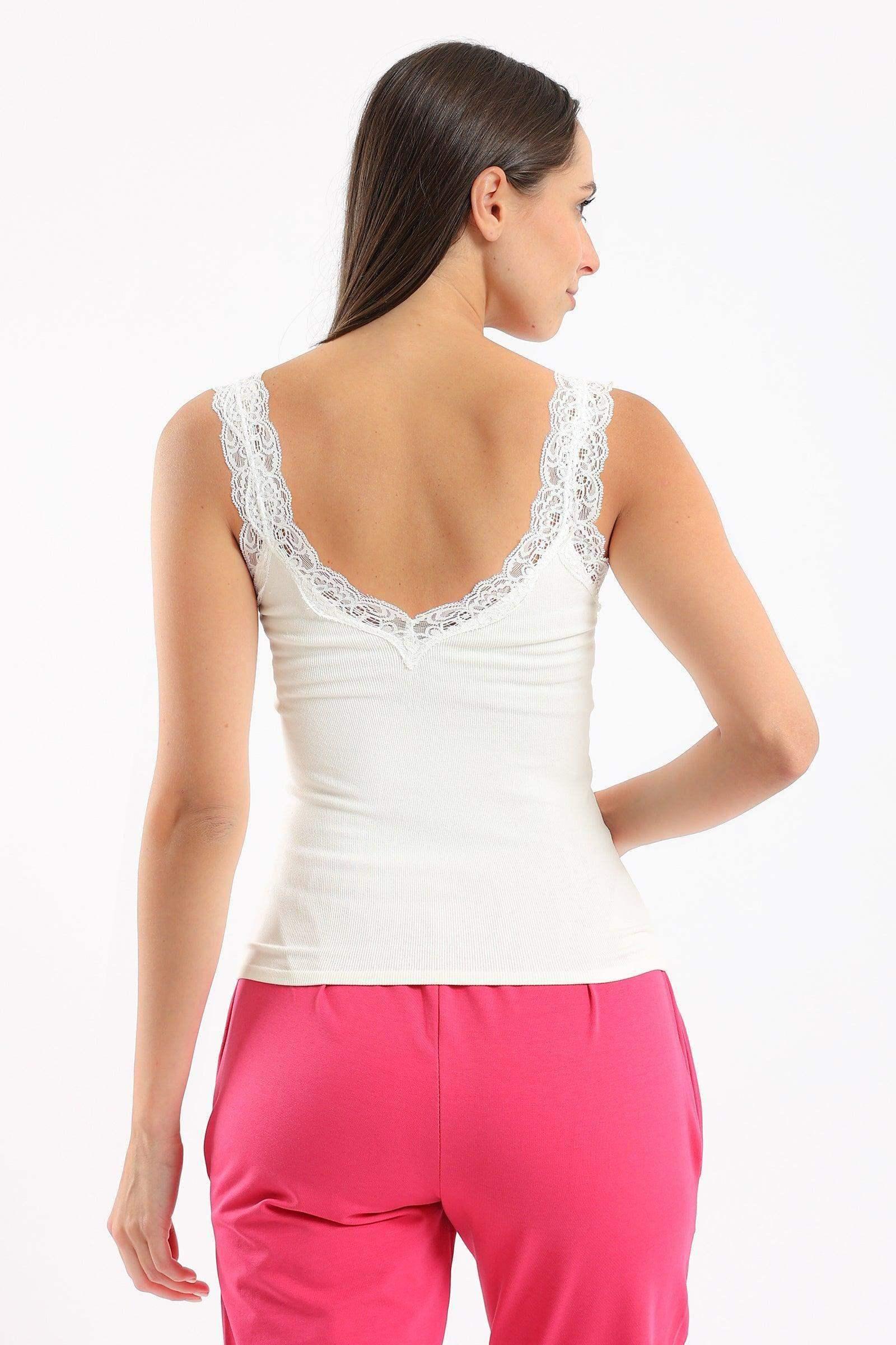 Carina - Seamless V-Neck Sleeveless Top 2