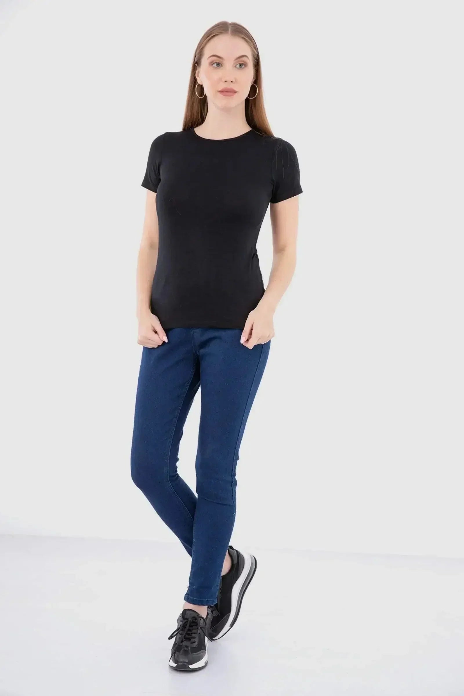 Carina - Short Sleeves Viscose Top 3