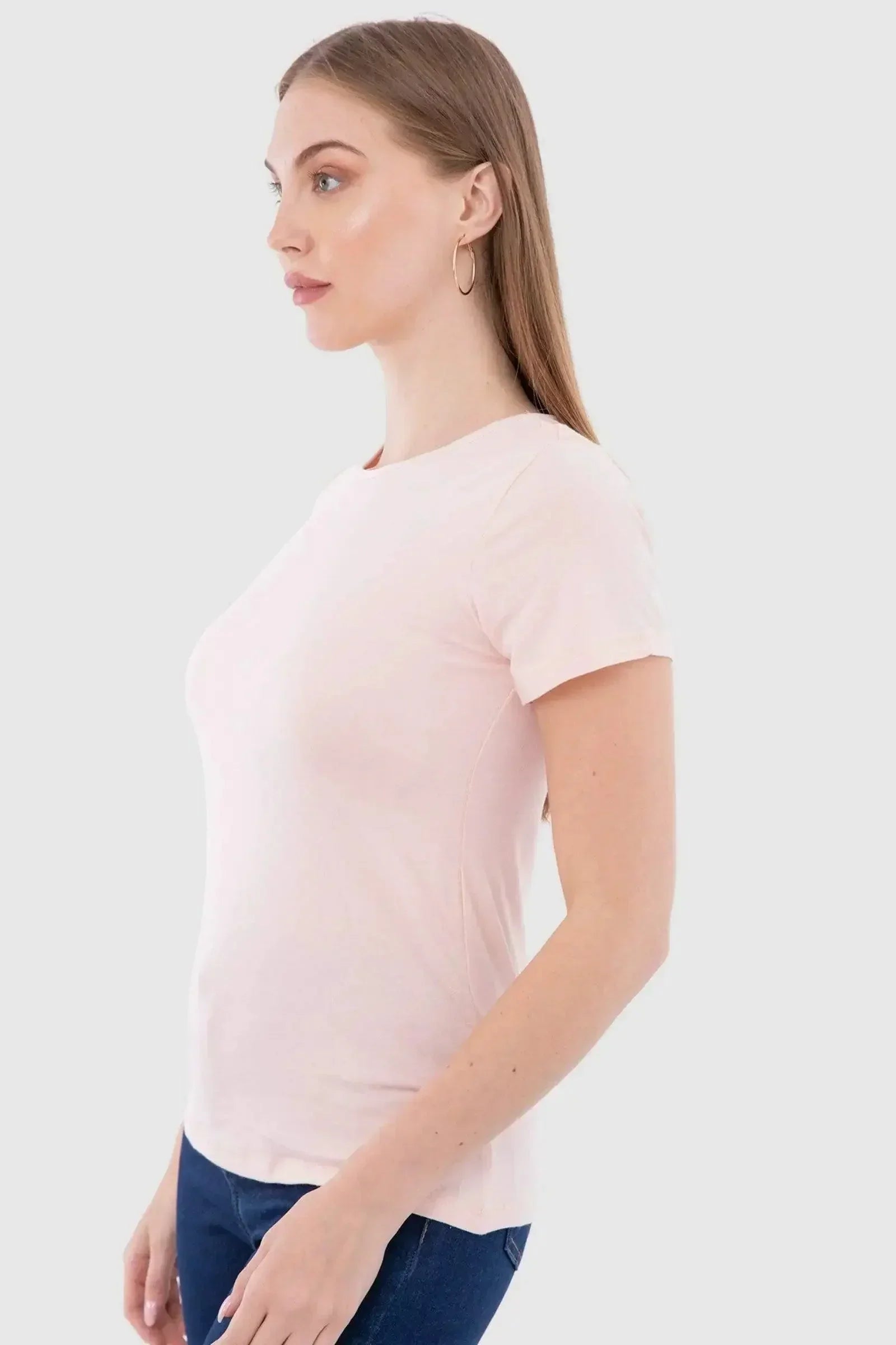 Carina - Short Sleeves Viscose Top 8