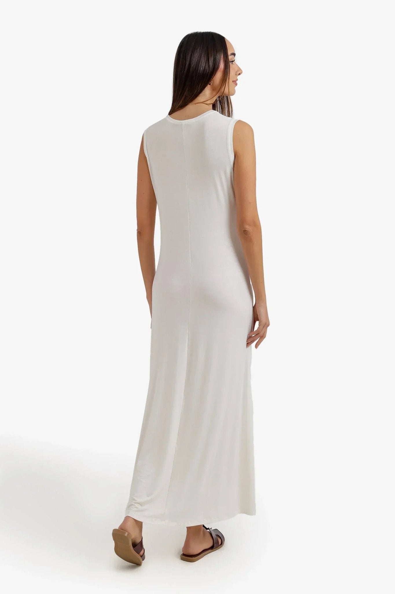 Sleeveless Maxi Dress - Carina - Babazzaro