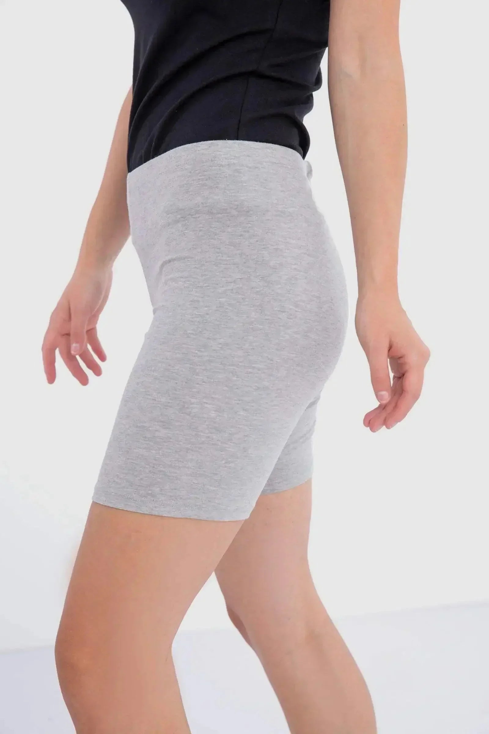Carina - Slim Fit Cotton Leggings Short 11