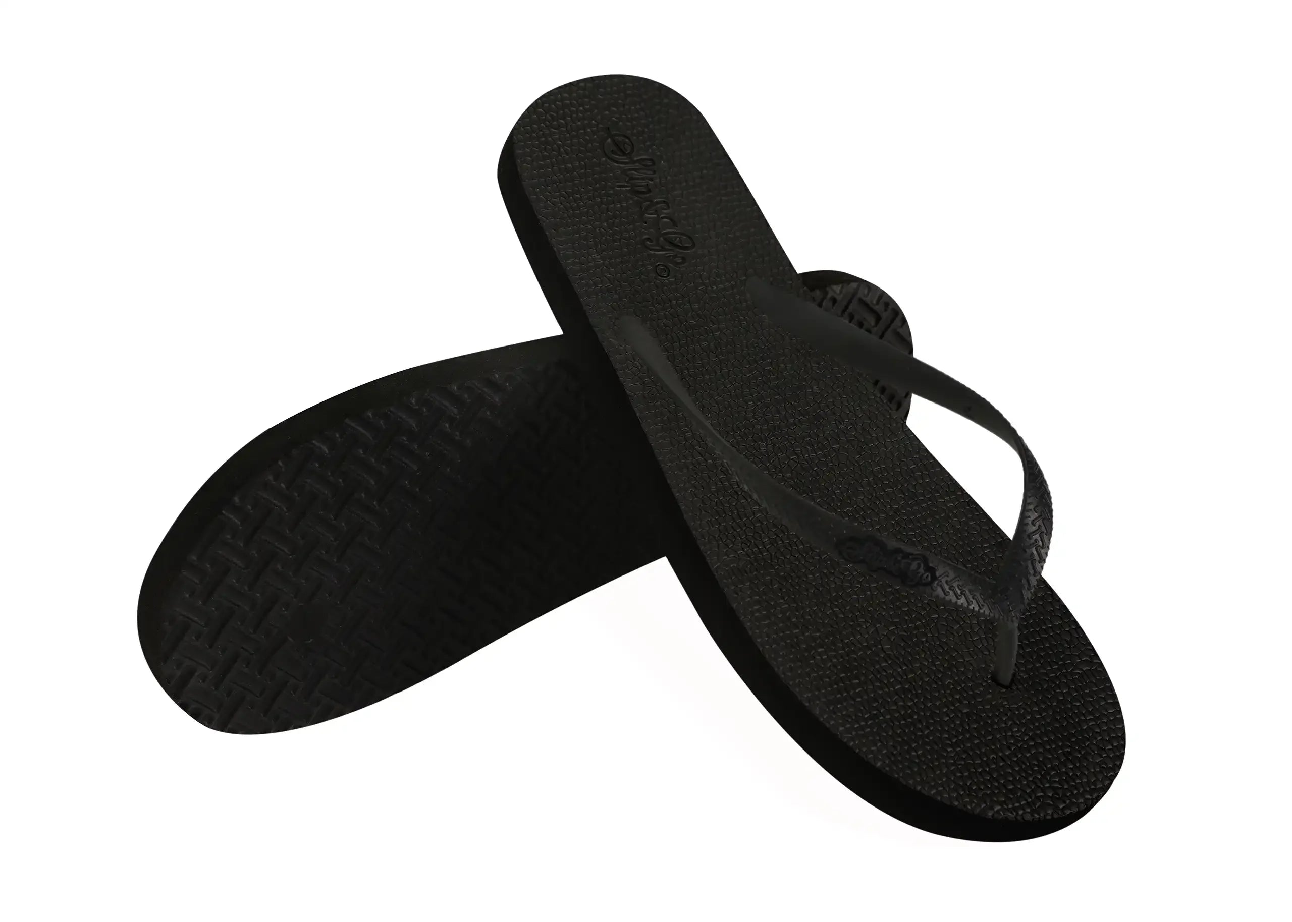Slip&Go - Midnight Black Premium Women's Comfort Slipper 34