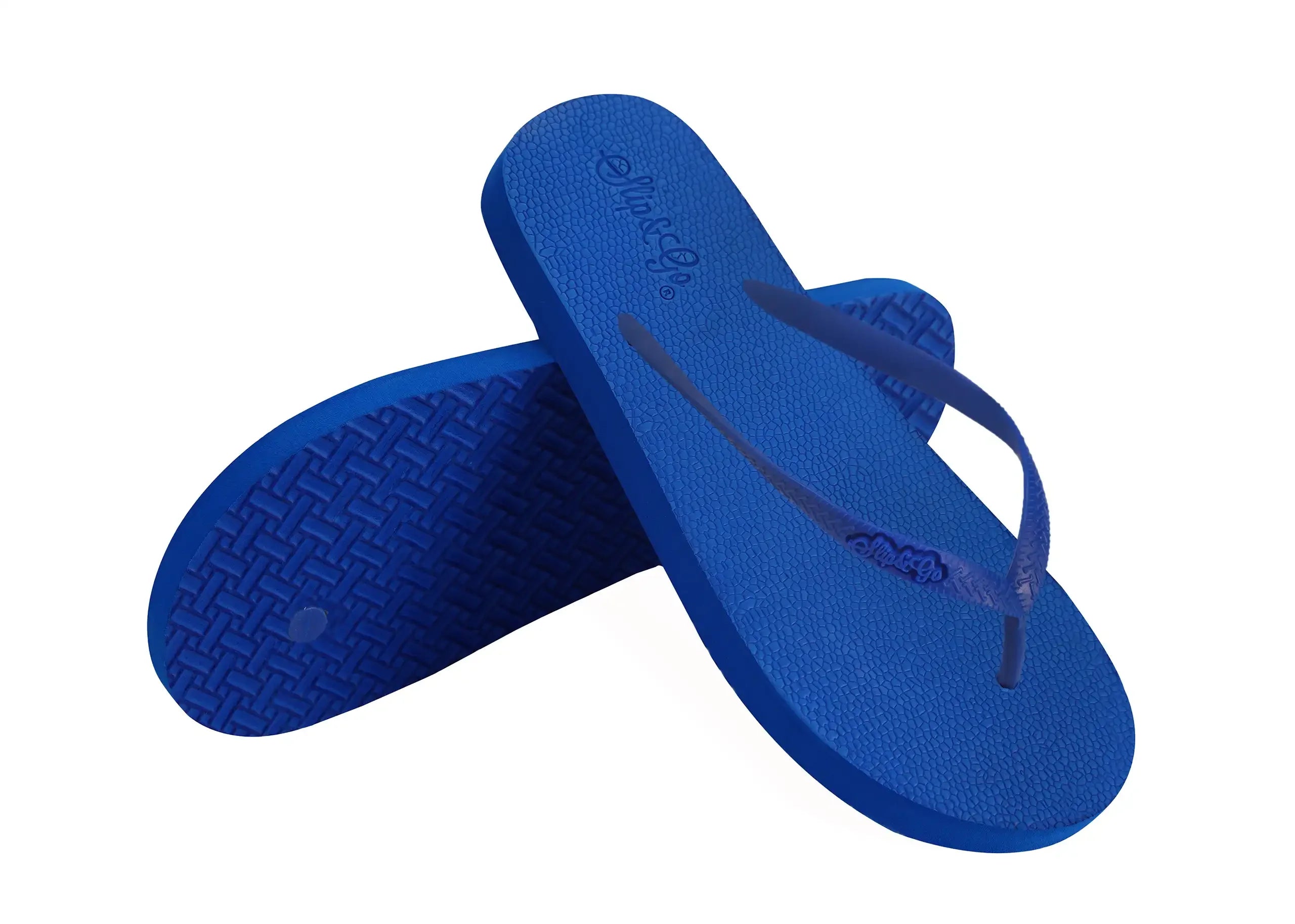 Slip&Go - Bright Blue Premium Kids Comfort Slipper 20