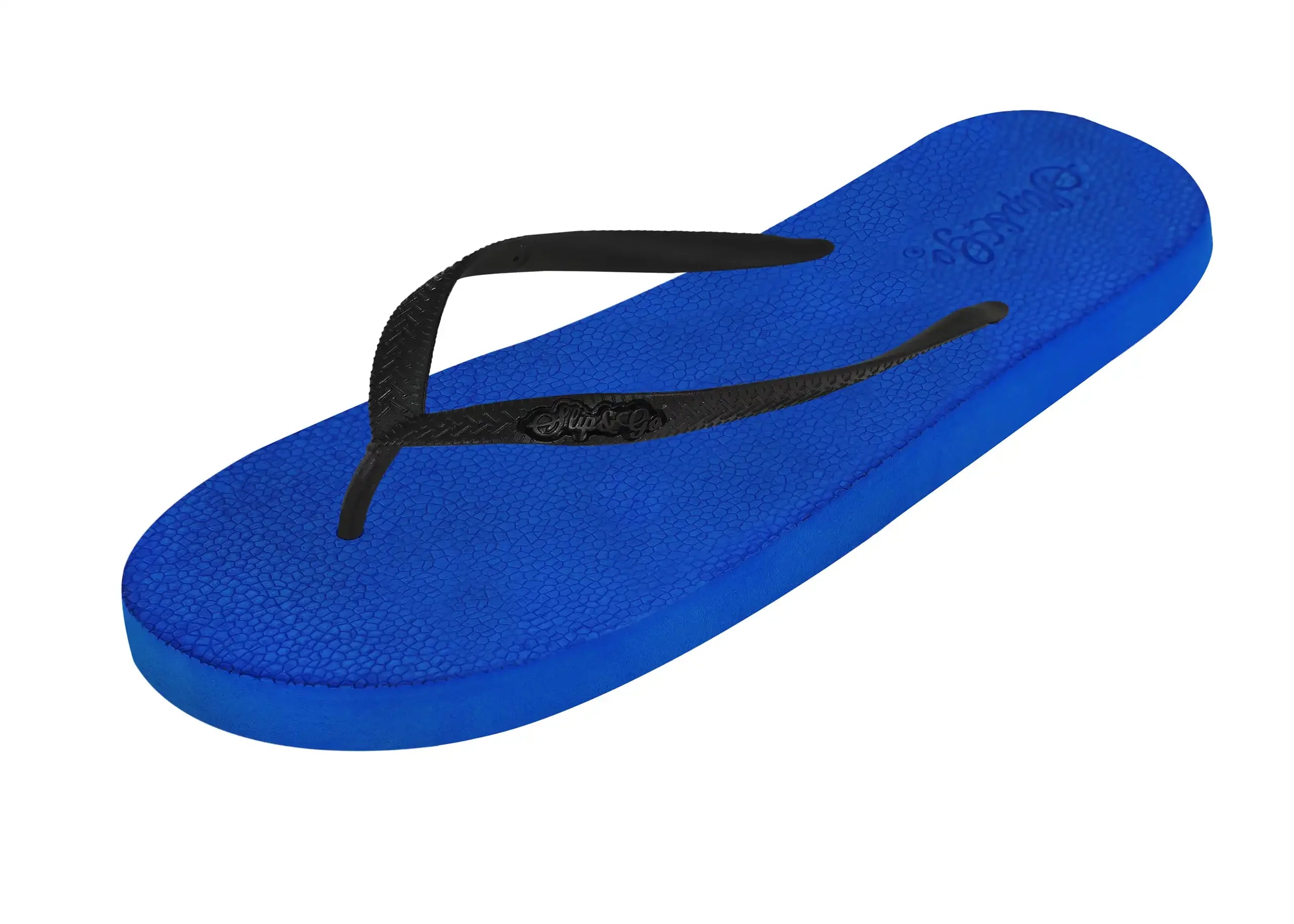 Slip&Go - Bright Blue Premium Women's Comfort Slipper 25