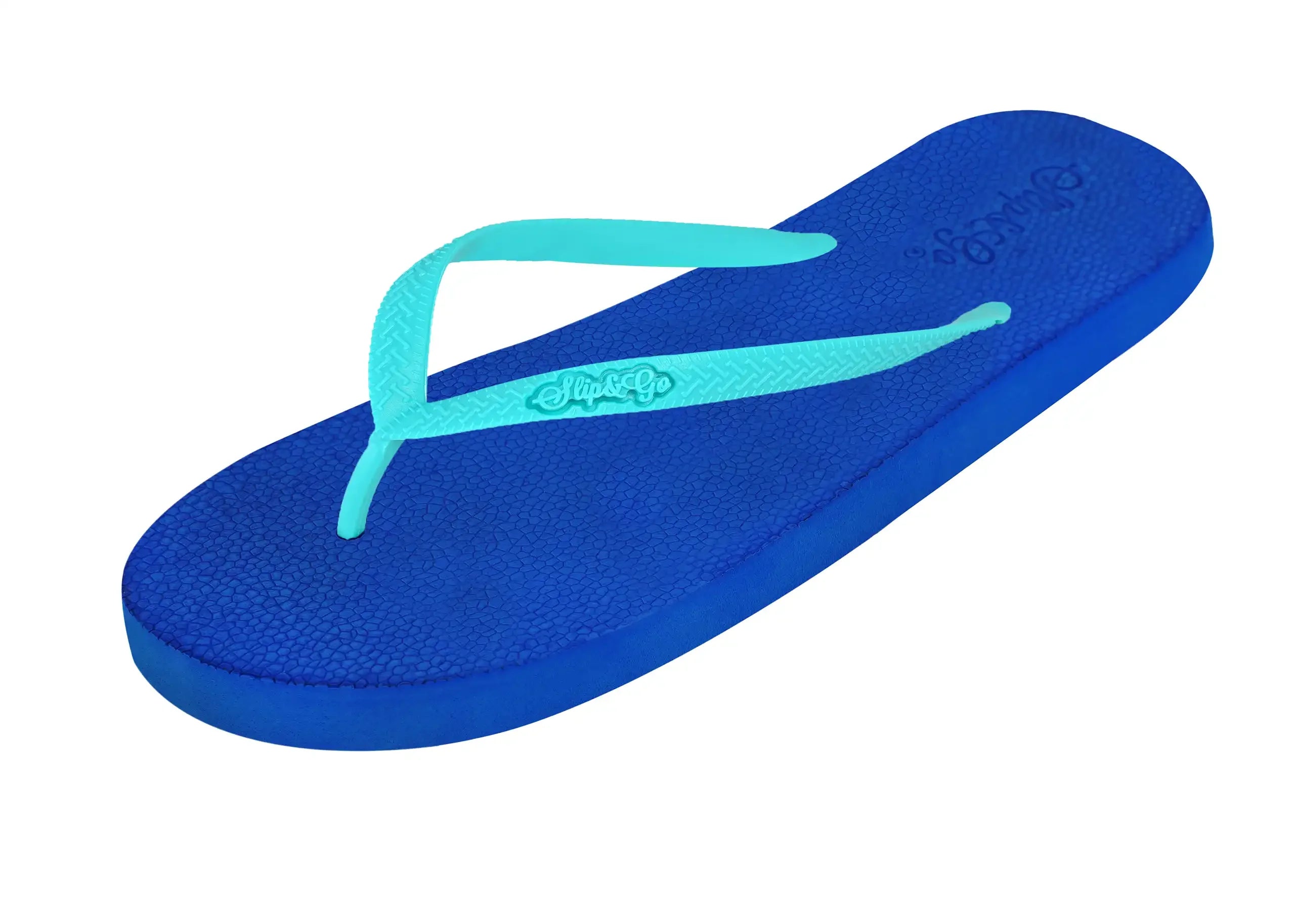 Slip&Go - Bright Blue Premium Women's Comfort Slipper 39