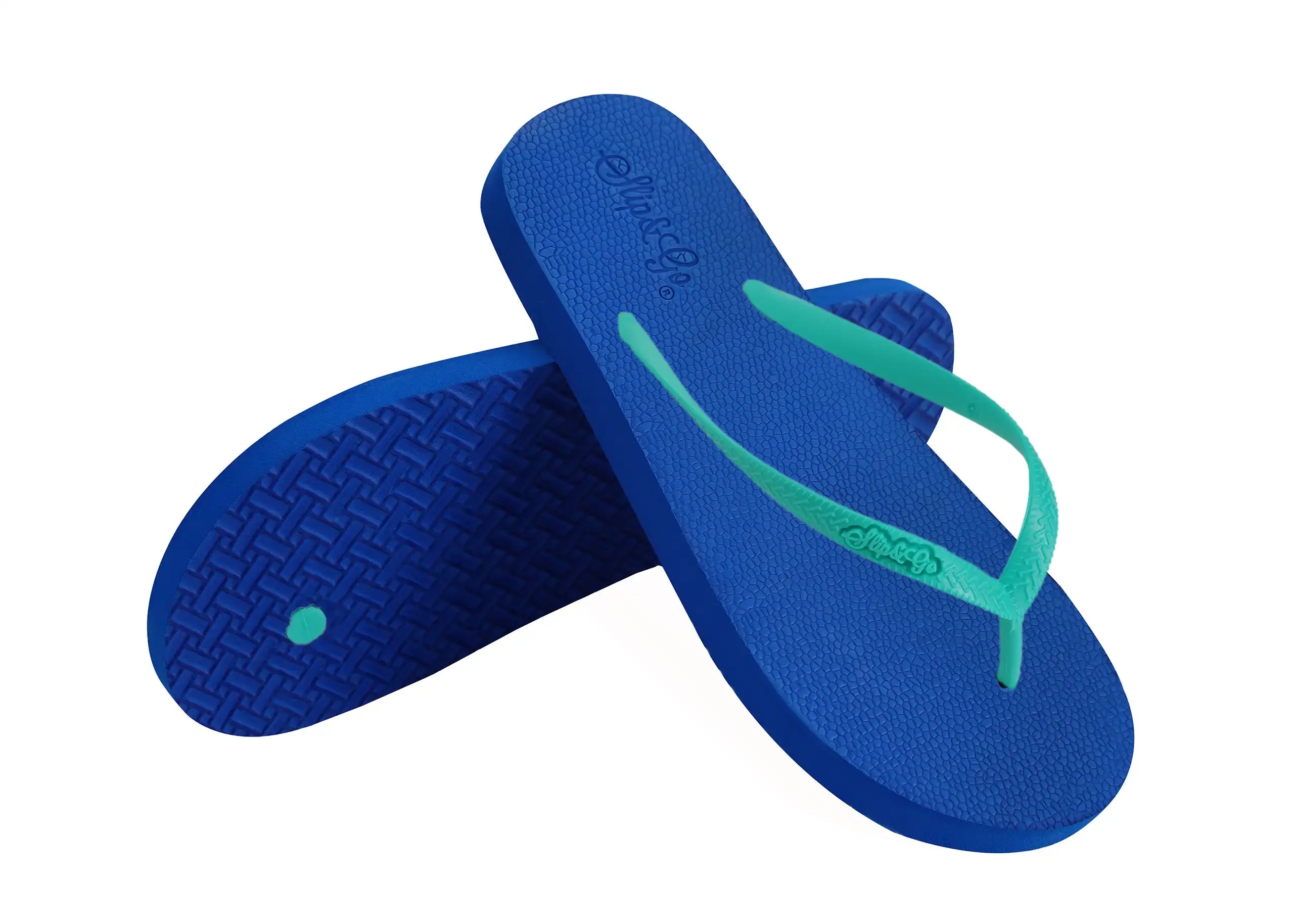 Slip&Go - Bright Blue Premium Women's Comfort Slipper 38