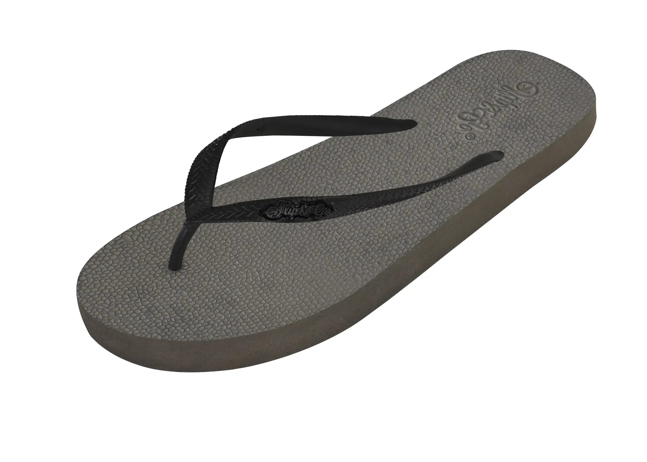 Slip&Go - Platinum Gray Premium Kids Comfort Slipper 24