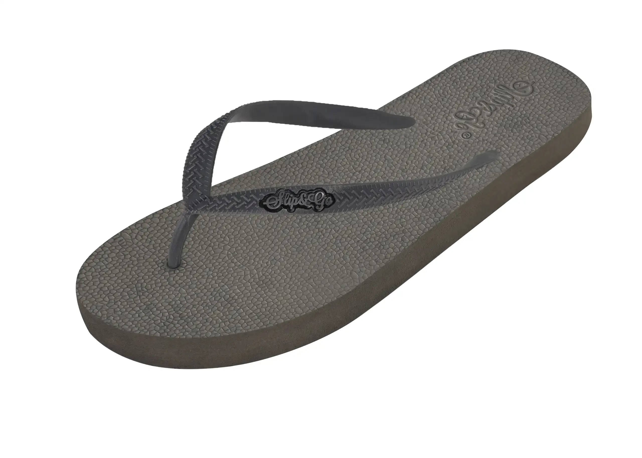 Slip&Go - Platinum Gray Premium Men’s Comfort Slipper 44