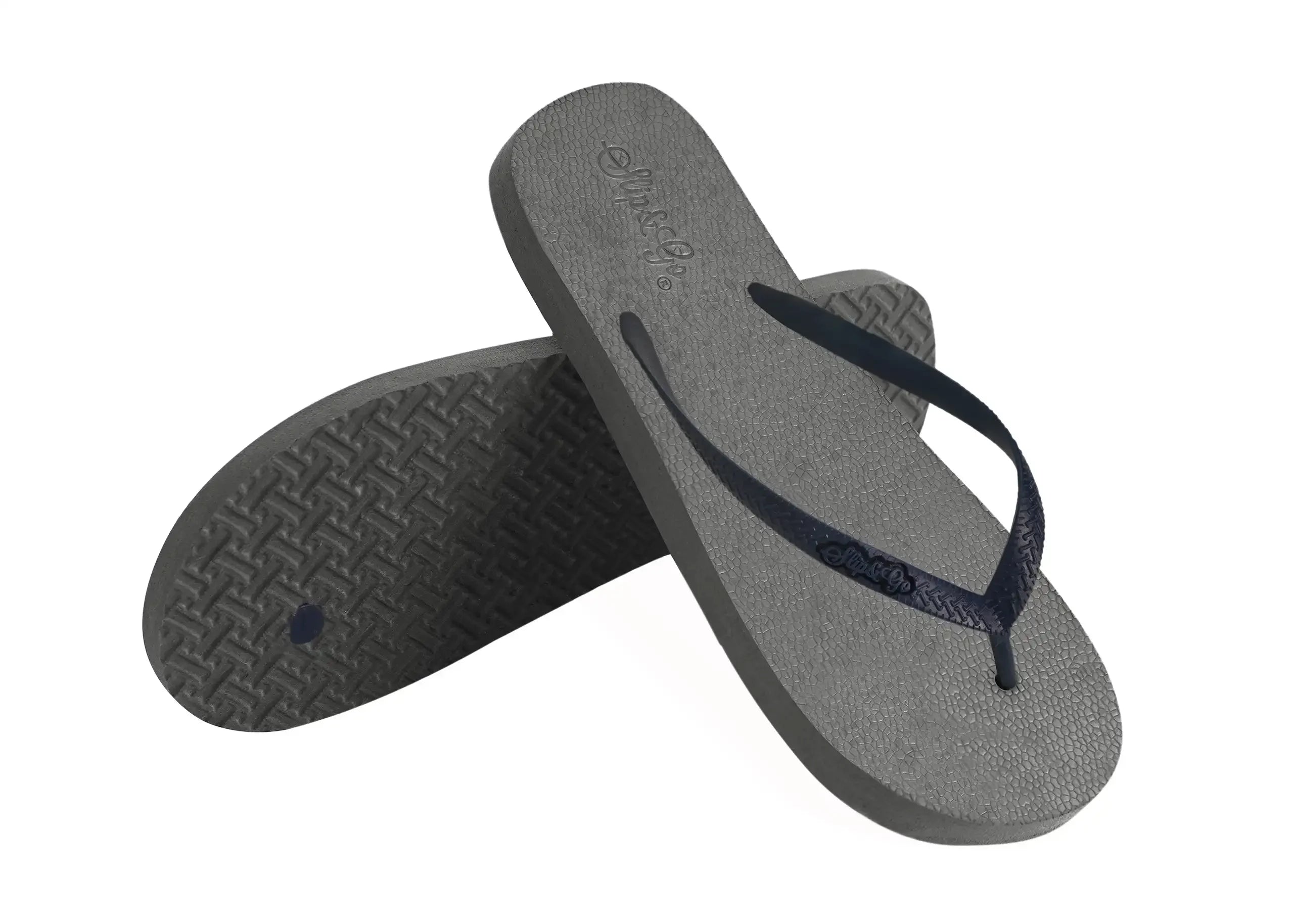 Slip&Go - Platinum Gray Premium Men’s Comfort Slipper 53
