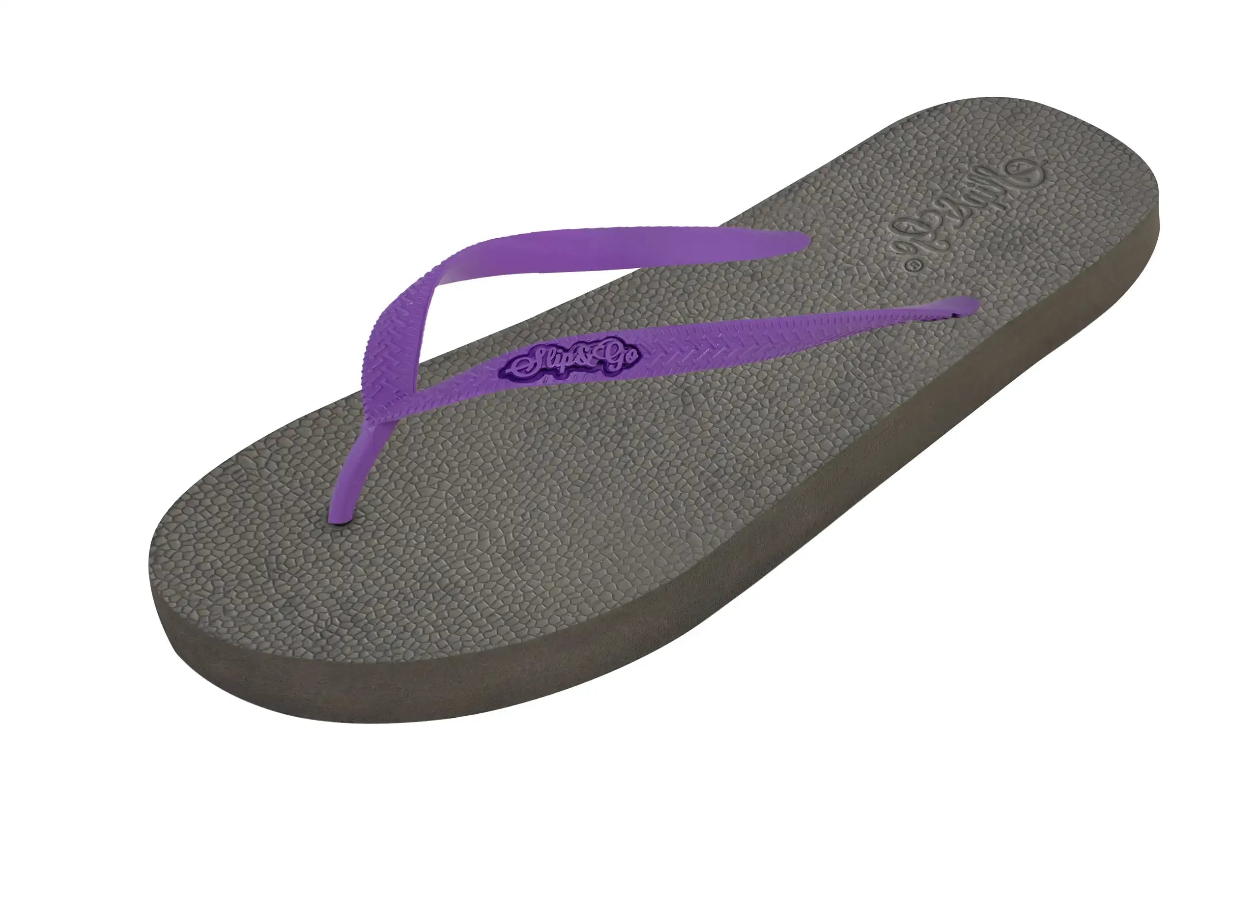 Slip&Go - Platinum Gray Premium Men’s Comfort Slipper 60