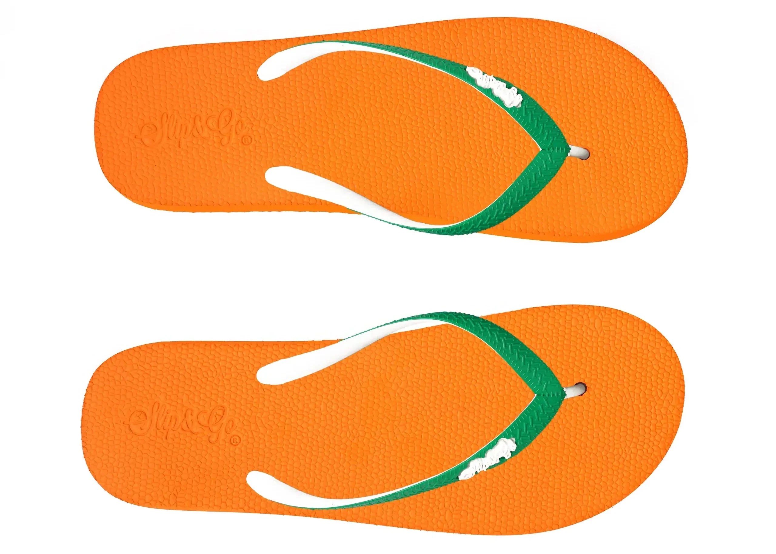 Slip&Go - Electric Orange Premium Kids Comfort Slipper 1