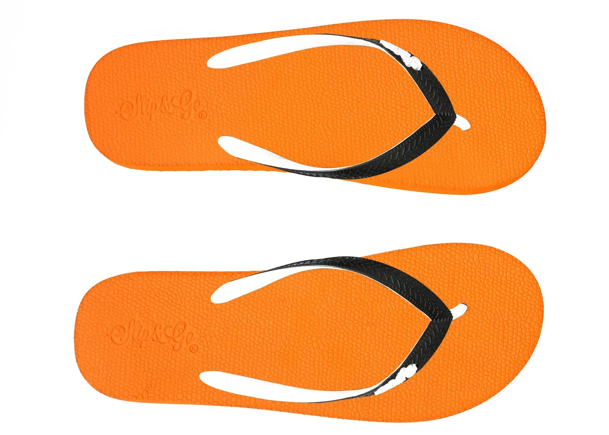 Slip&Go - Electric Orange Premium Kids Comfort Slipper 6