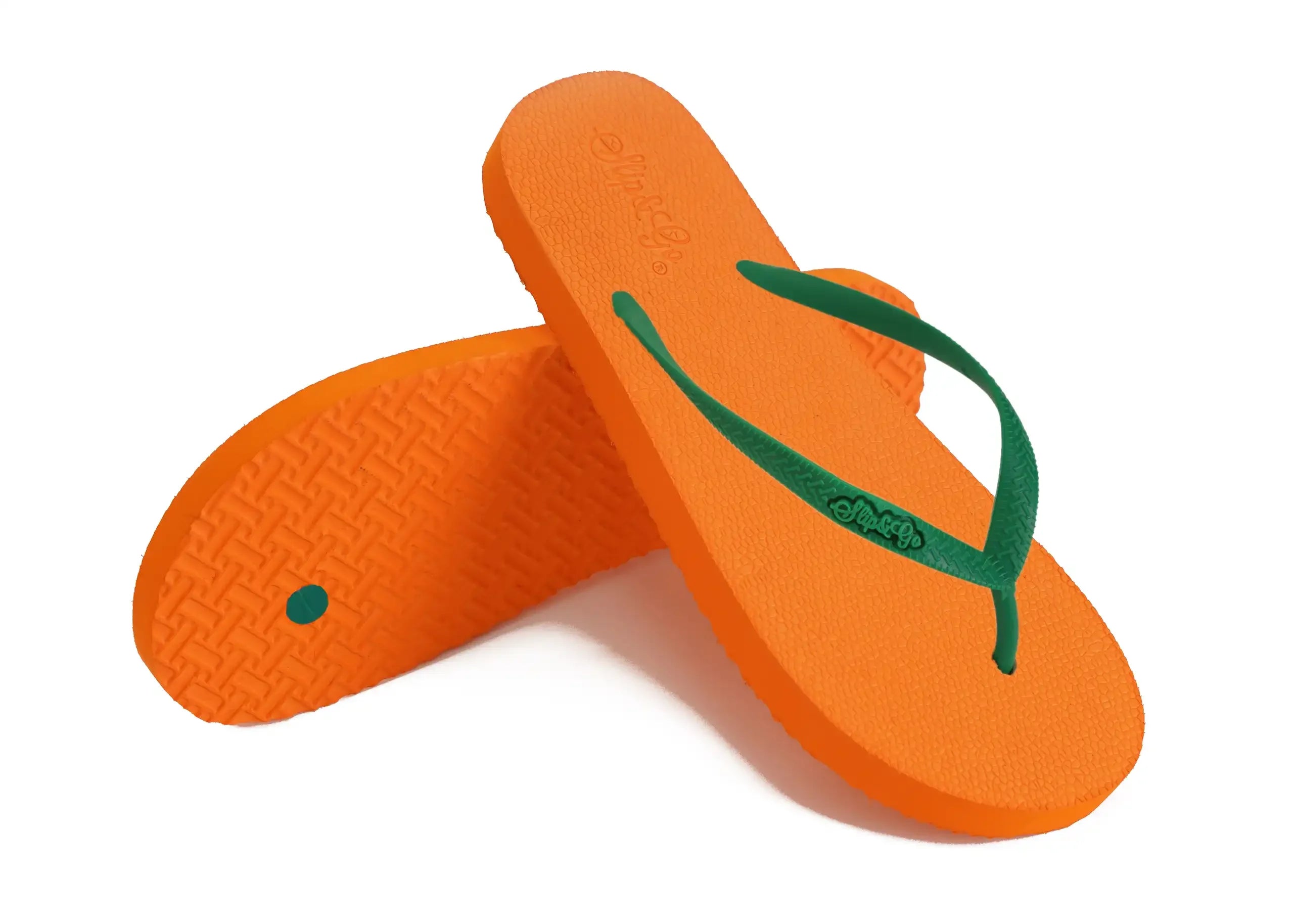 Slip&Go - Electric Orange Premium Kids Comfort Slipper 39