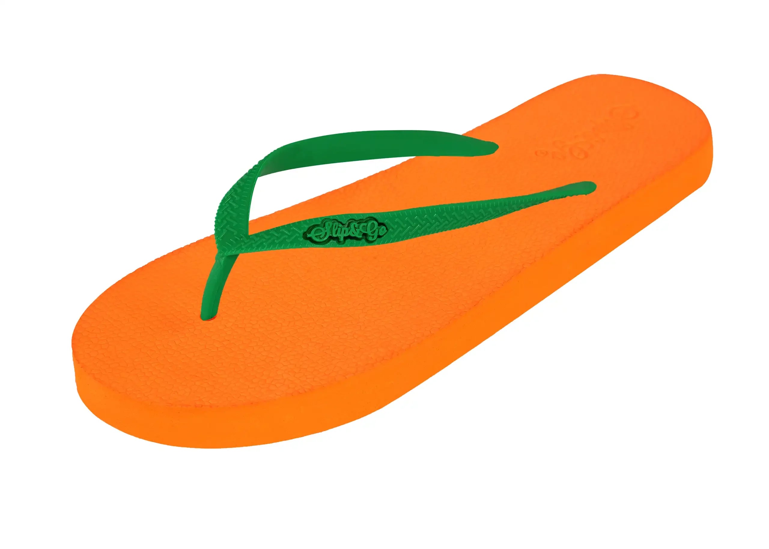Slip&Go - Electric Orange Premium Kids Comfort Slipper 40