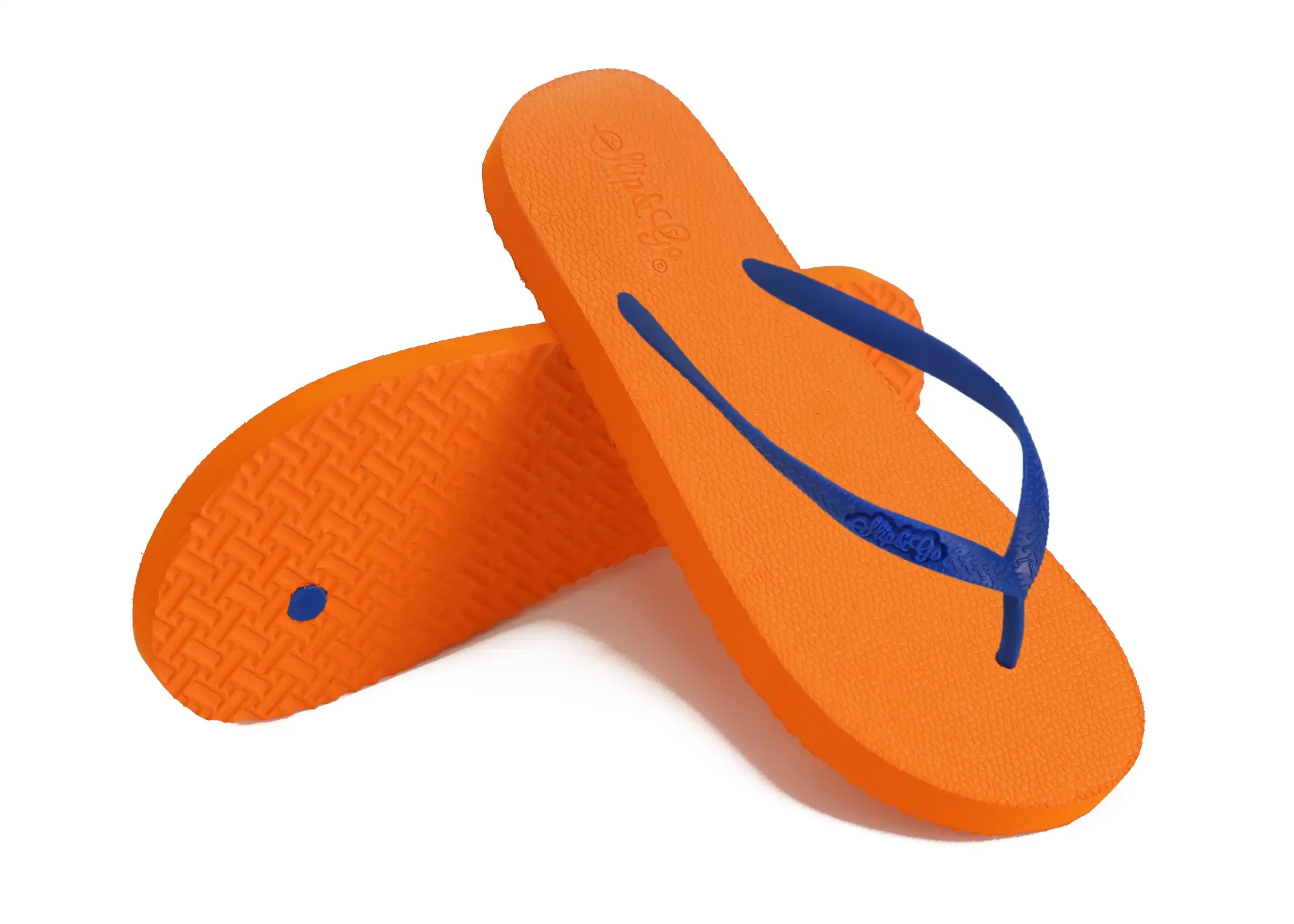 Slip&Go - Electric Orange Premium Women's Comfort Slipper 44