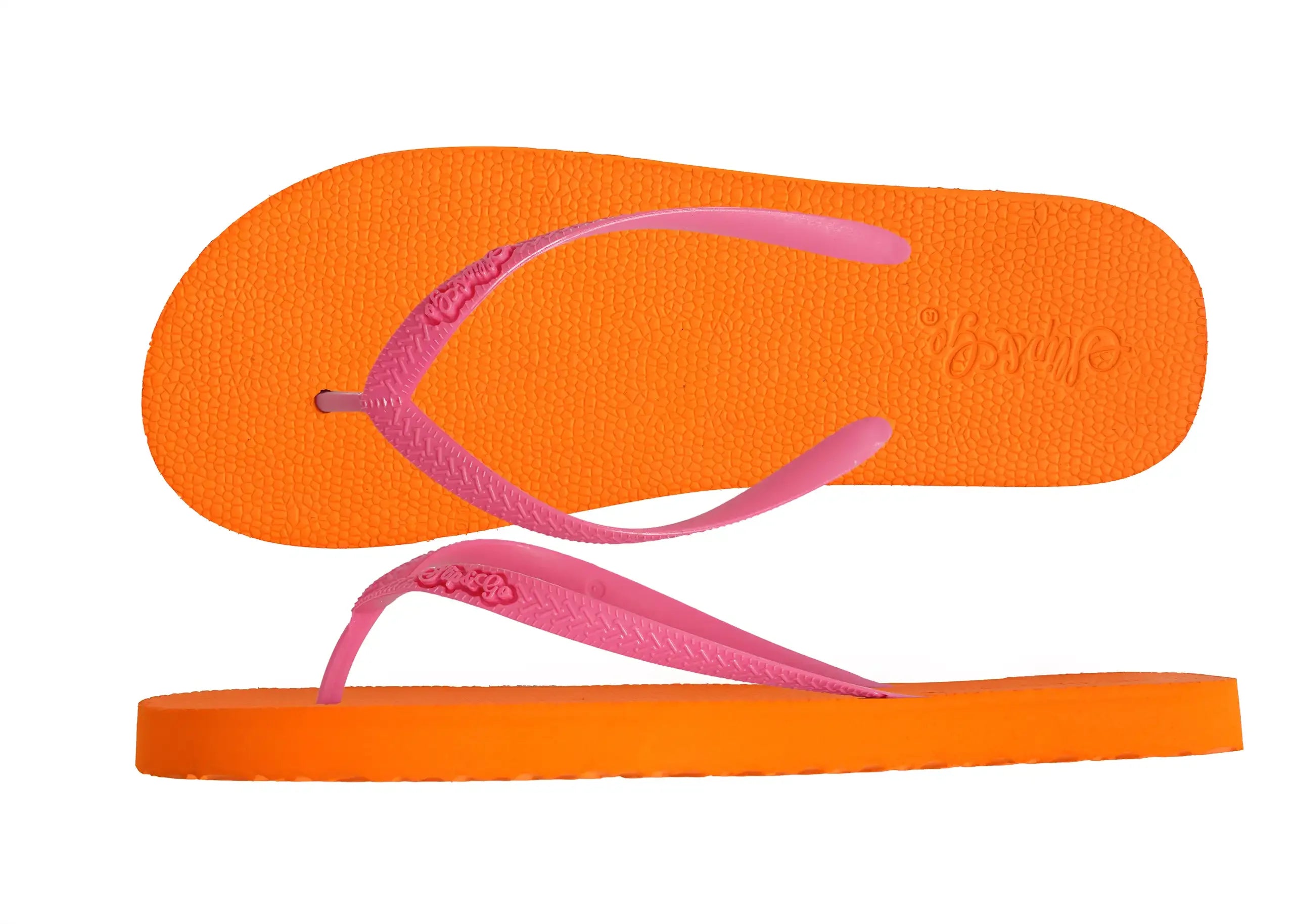 Slip&Go - Electric Orange Premium Kids Comfort Slipper 104