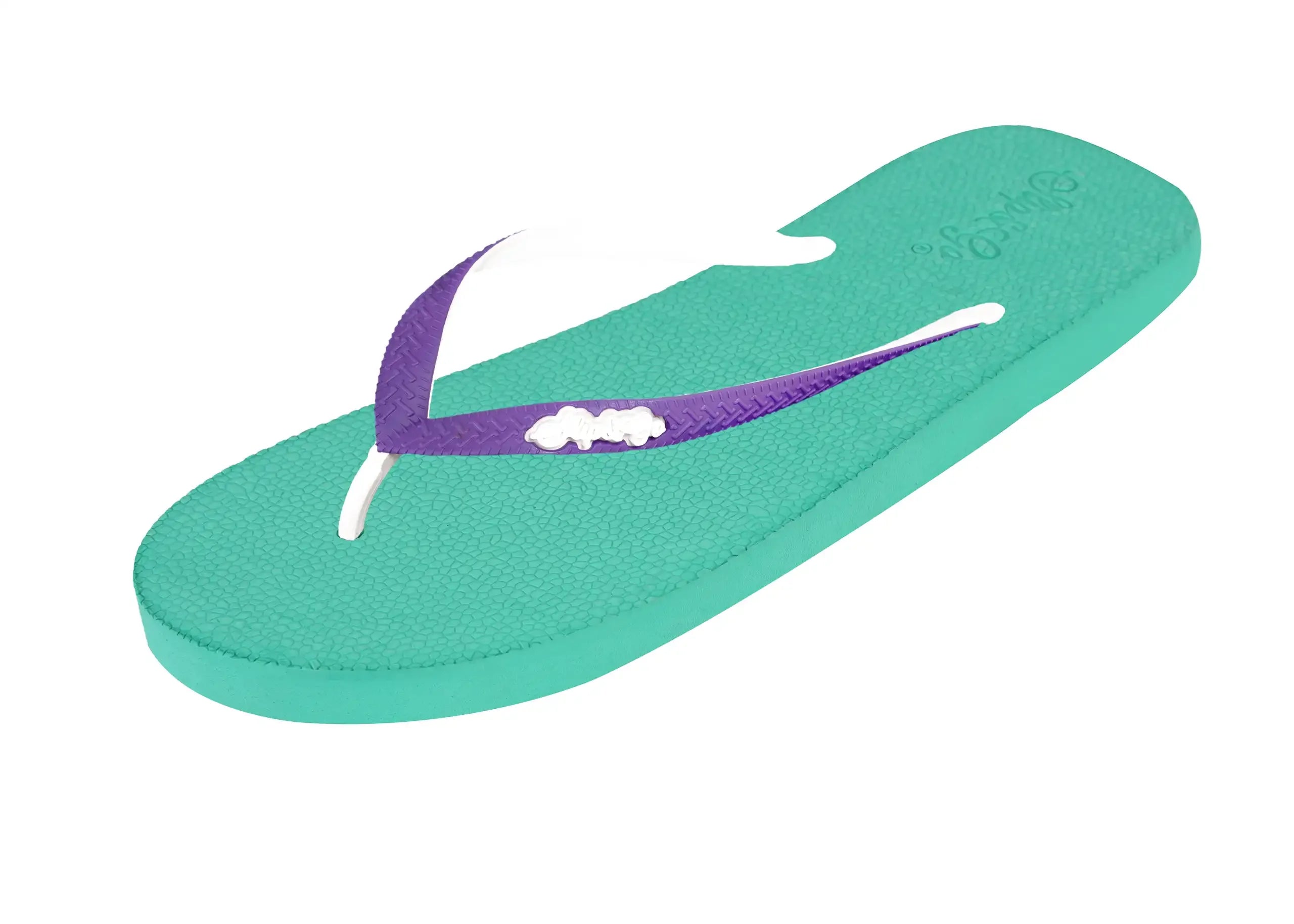 Slip&Go - Aqua Turquoise Premium Kids Comfort Slipper 20