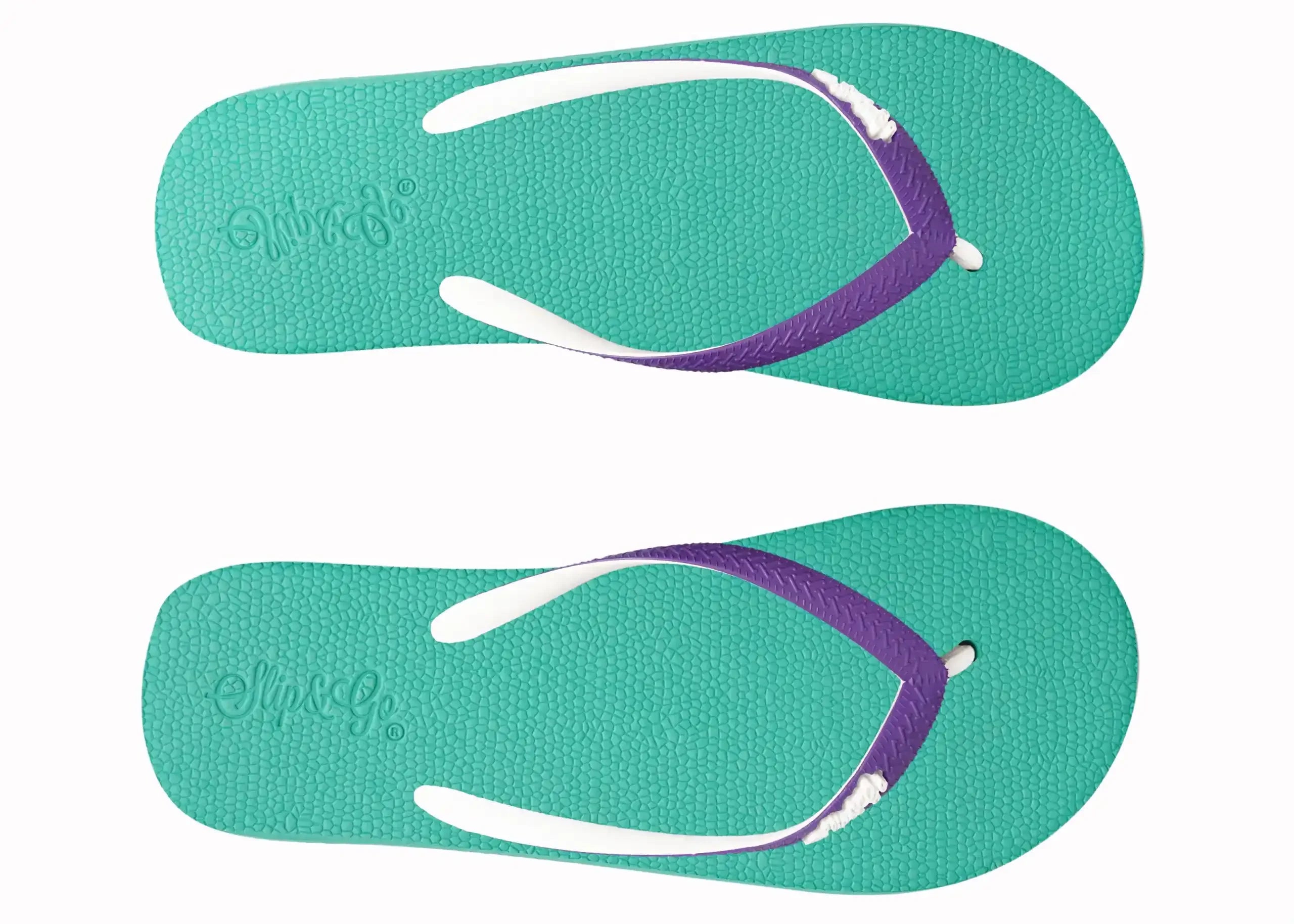 Slip&Go - Aqua Turquoise Premium Kids Comfort Slipper 16