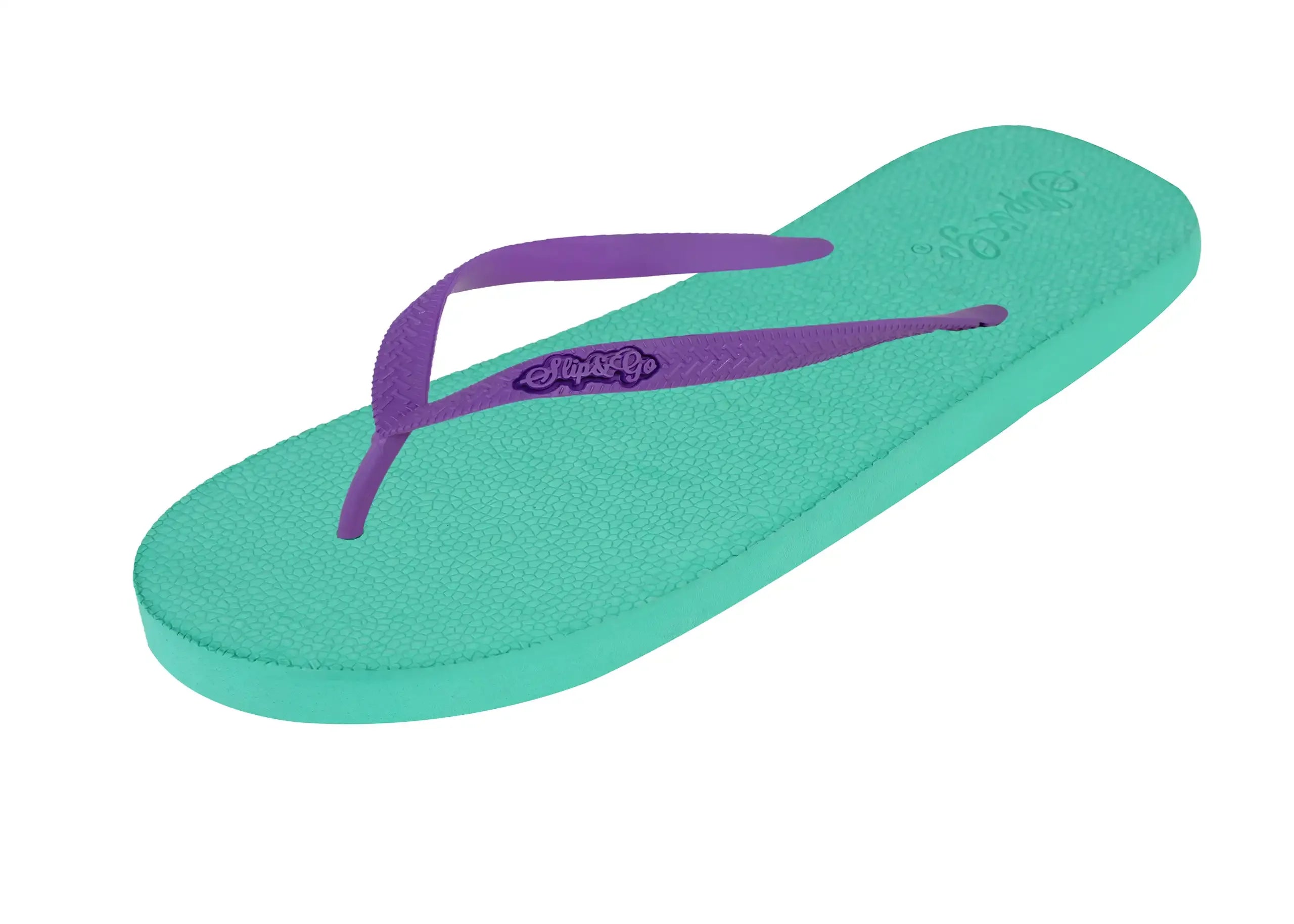 Slip&Go - Aqua Turquoise Premium Kids Comfort Slipper 55