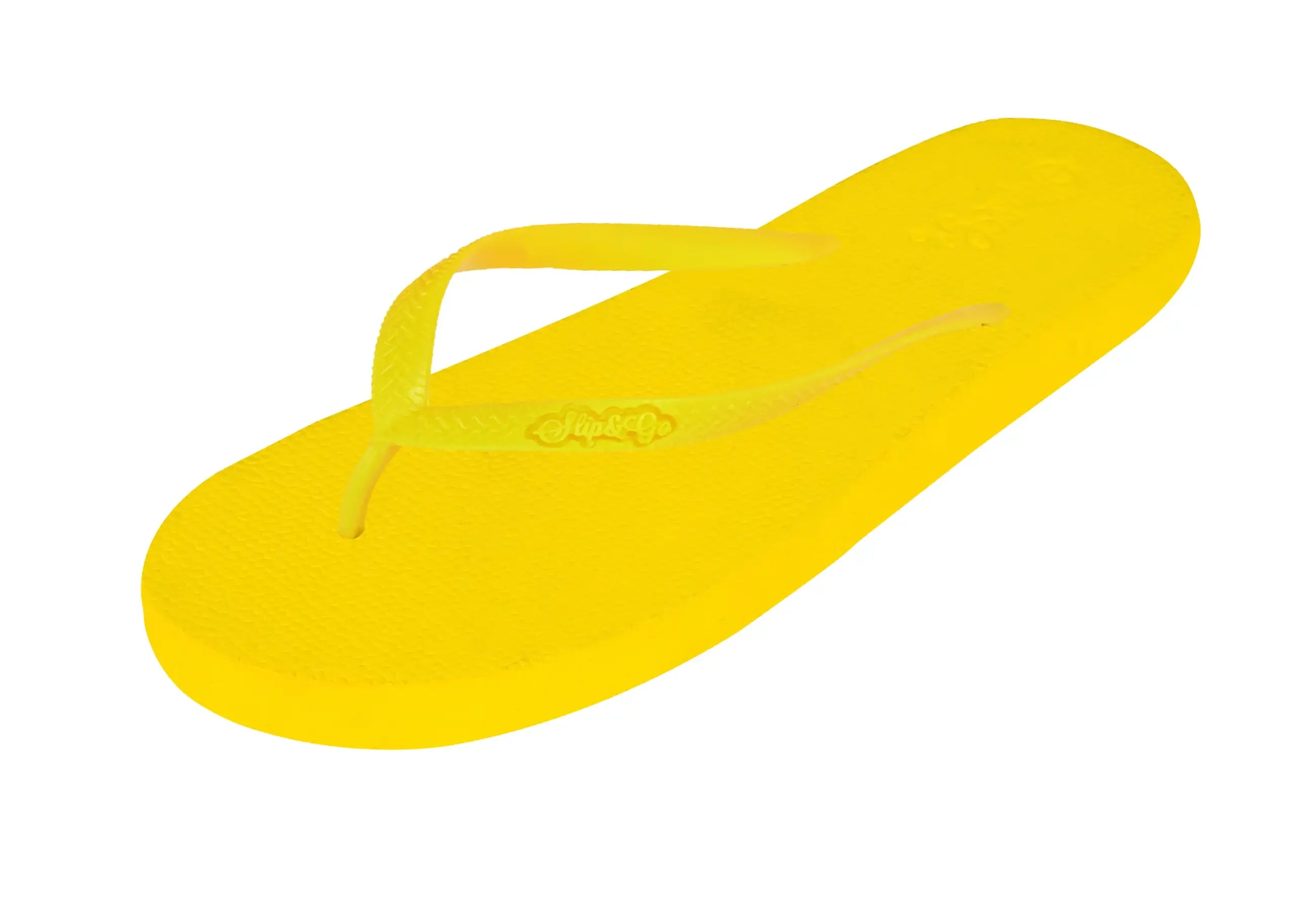 Slip&Go - Sunshine Yellow Premium Men’s Comfort Slipper 43