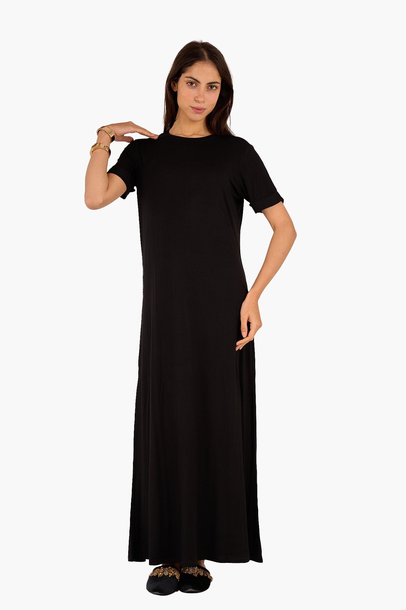 Soft Viscose Dress - Clue - Babazzaro