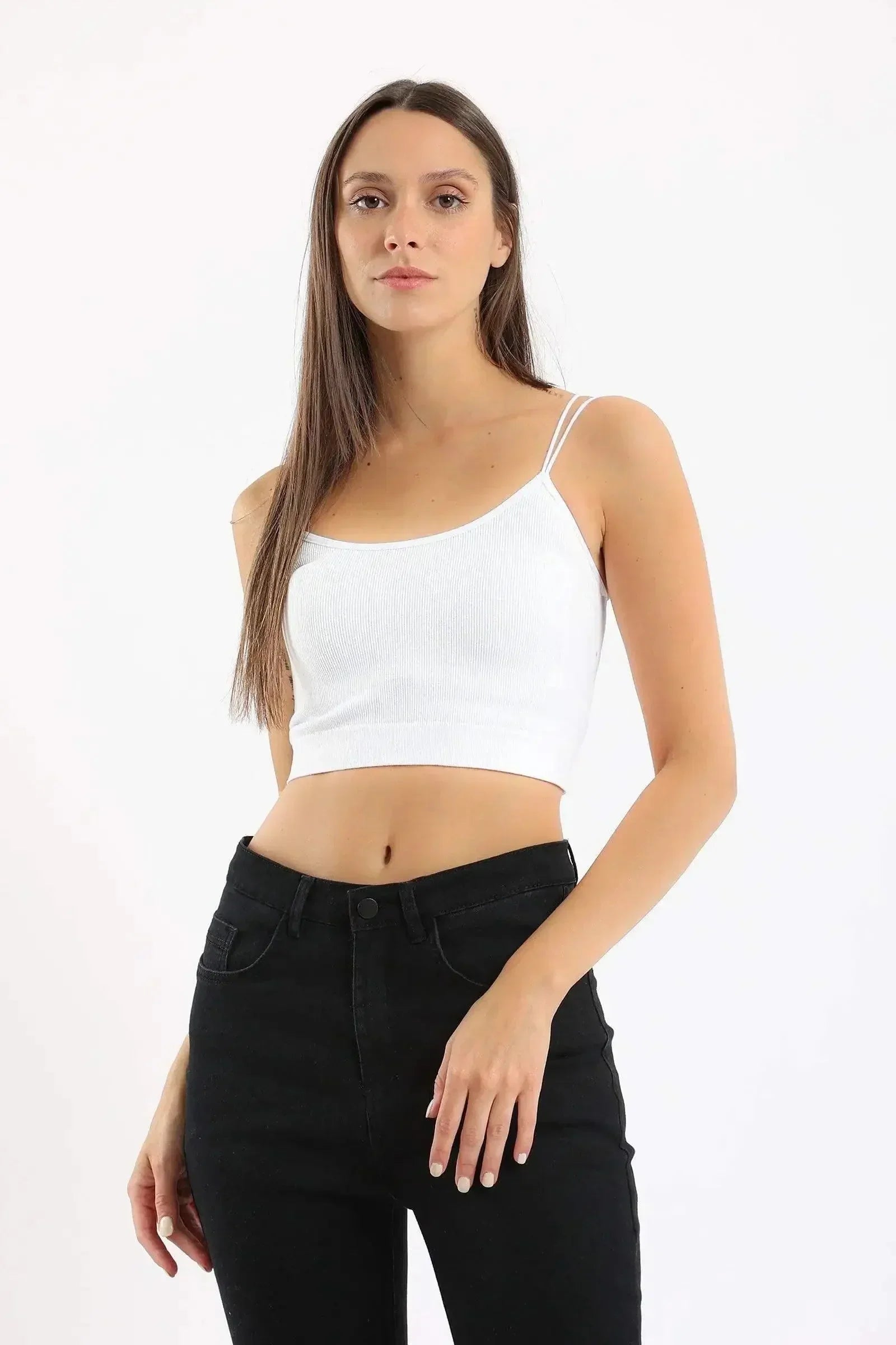 Carina - Spaghetti Straps Cropped Top 9