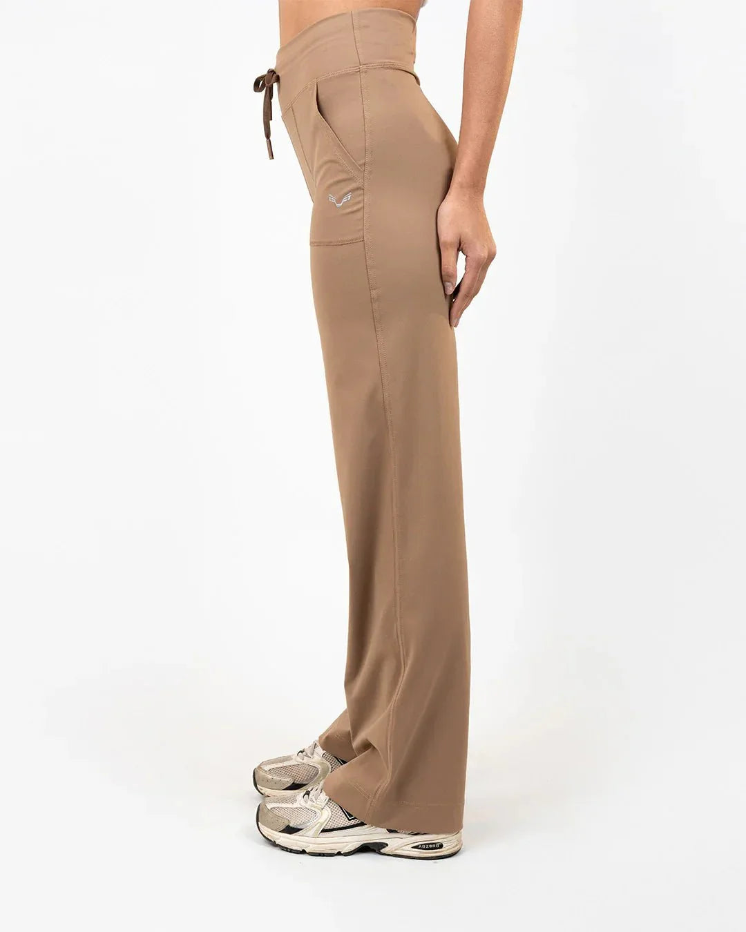 Straight Leg Yoga Pants Beige - Bfeerce - Babazzaro