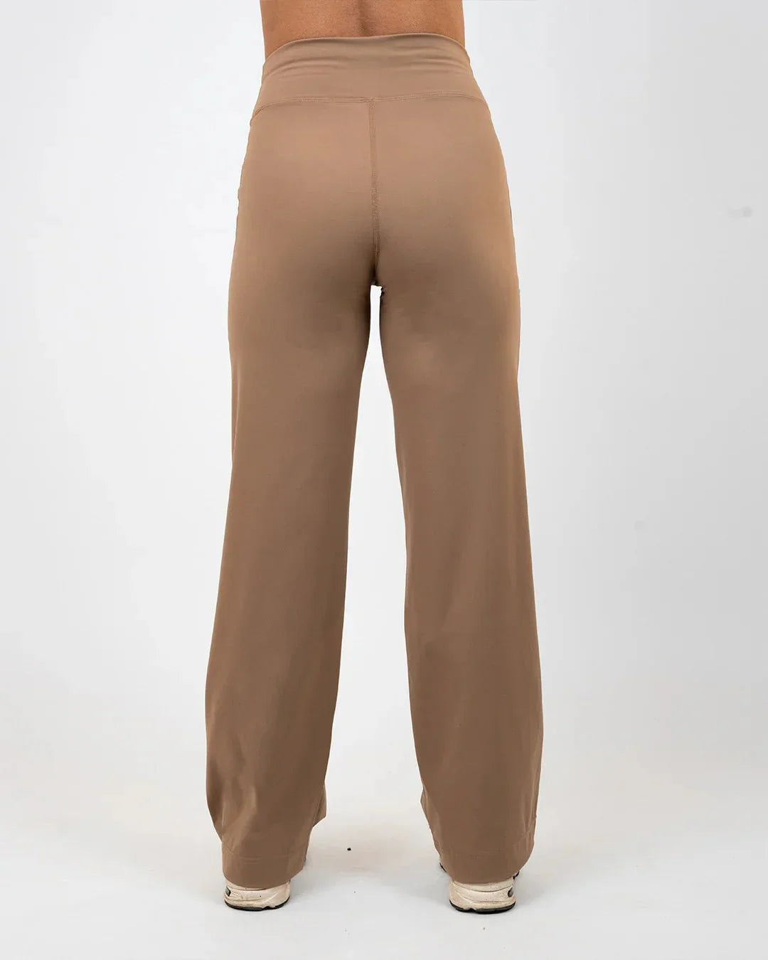 Straight Leg Yoga Pants Beige - Bfeerce - Babazzaro