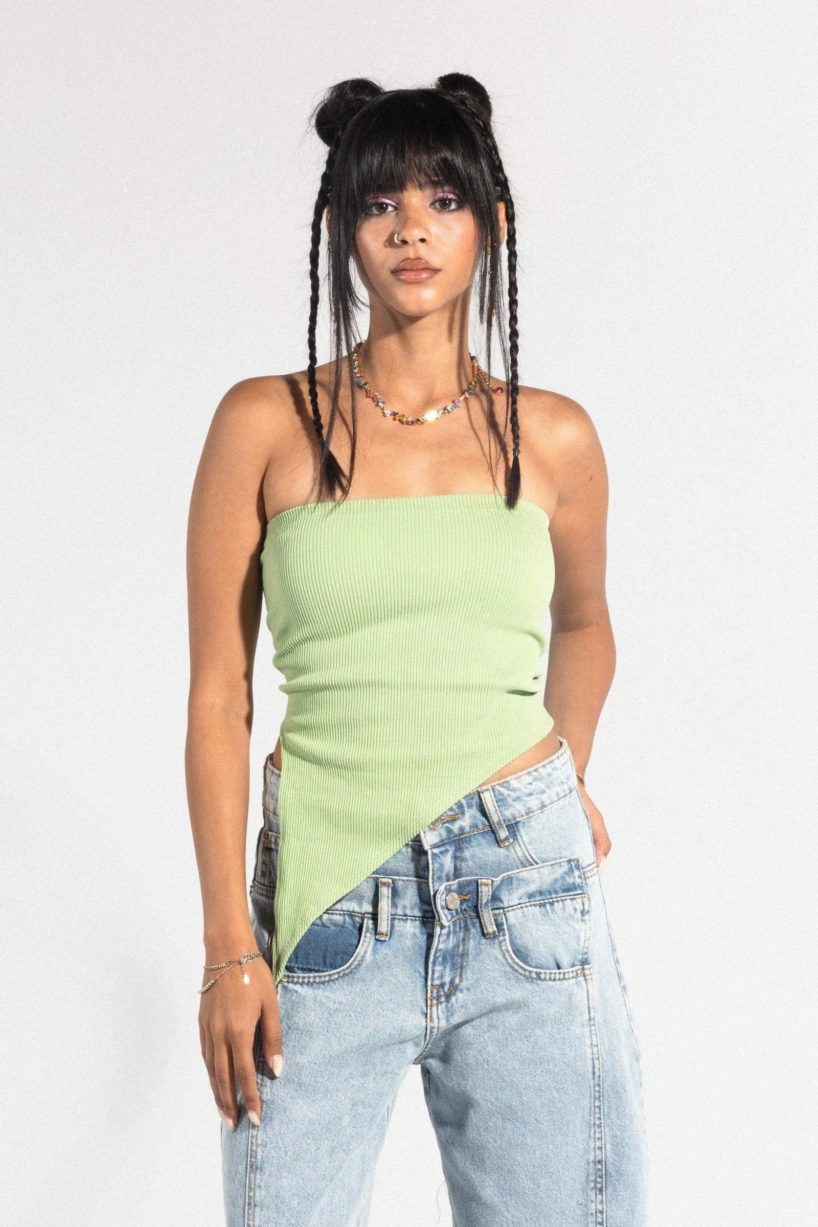Carina - Strapless - Sage 1