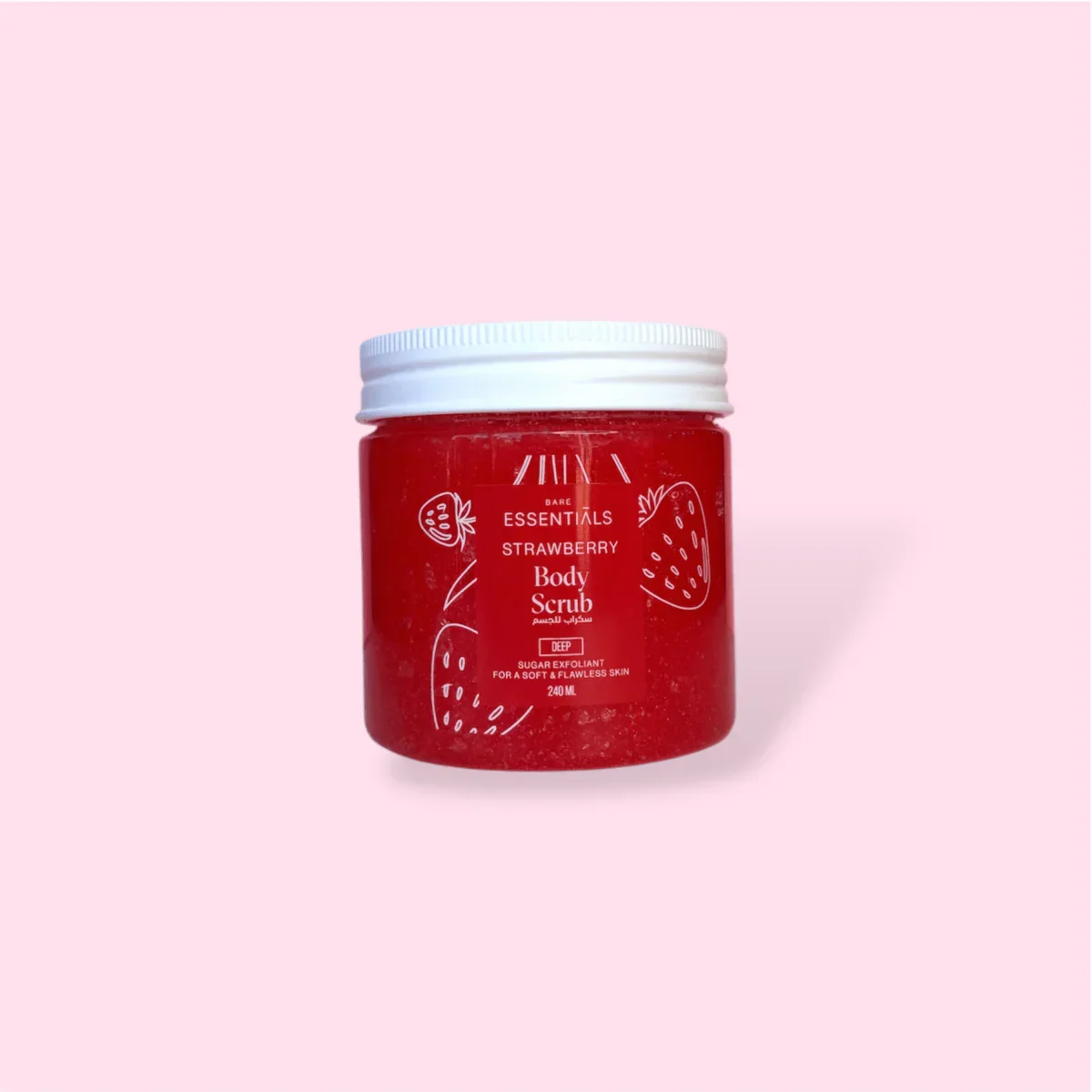 Essentials - Strawberry Scrub Body Scrub and Polish 5