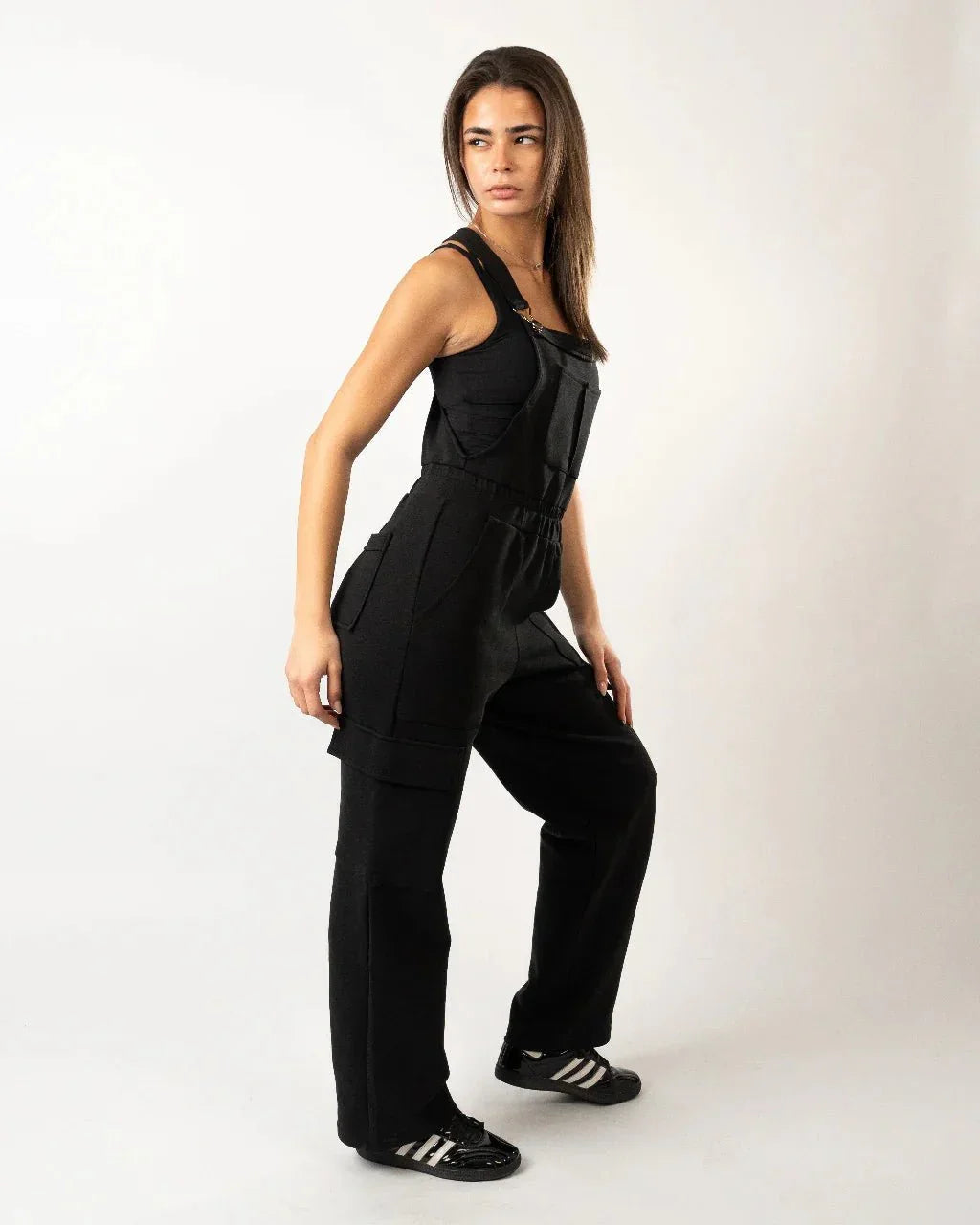 Transform Cargo Jumpsuit Black - Bfeerce - Babazzaro