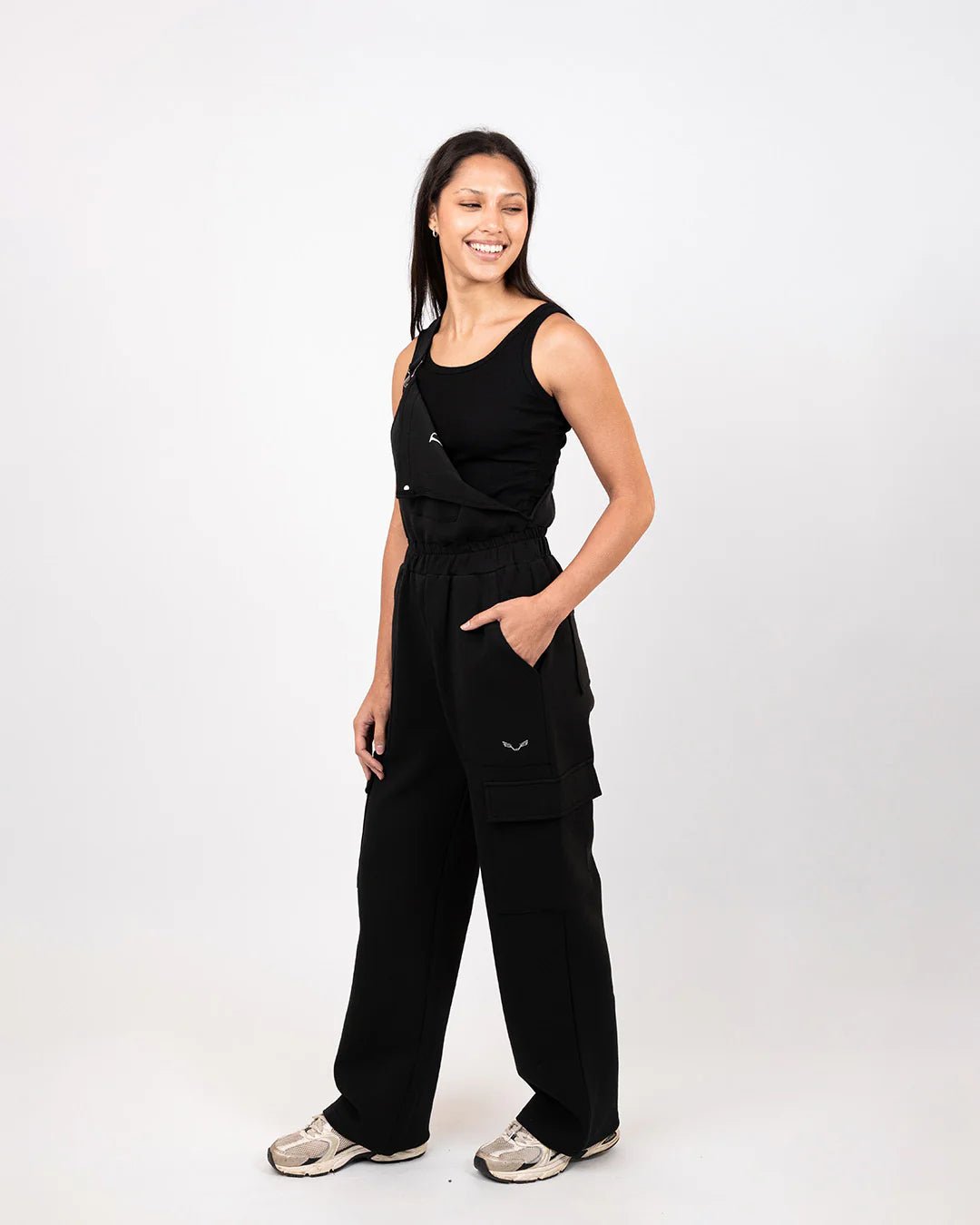 Transform Cargo Jumpsuit Black - Bfeerce - Babazzaro