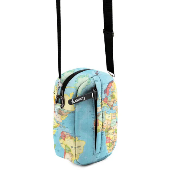 Covery - Travel Map Mini Cross Bag 2