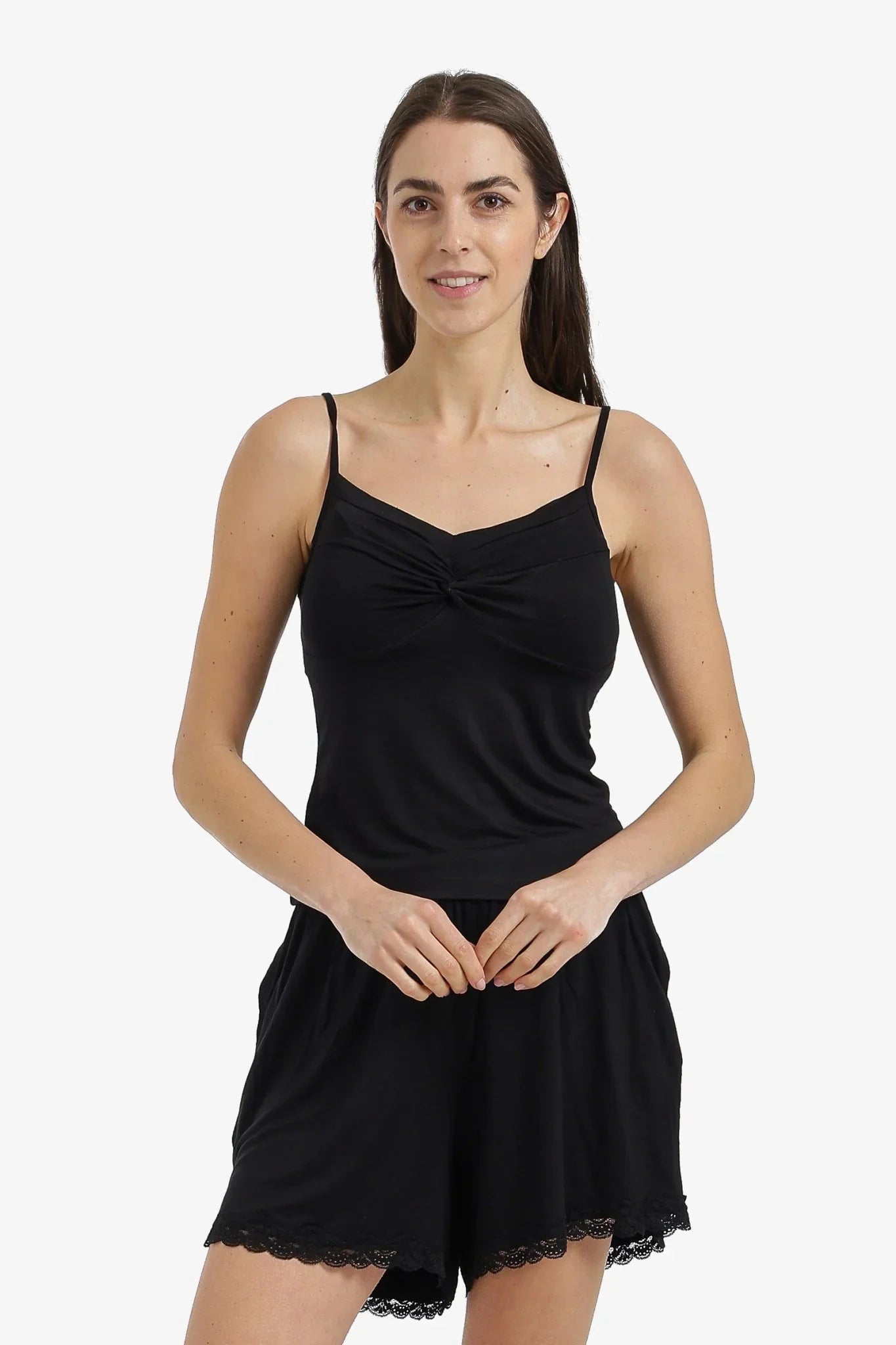 Twist - Front Detail Pyjama Set - Carina - Babazzaro