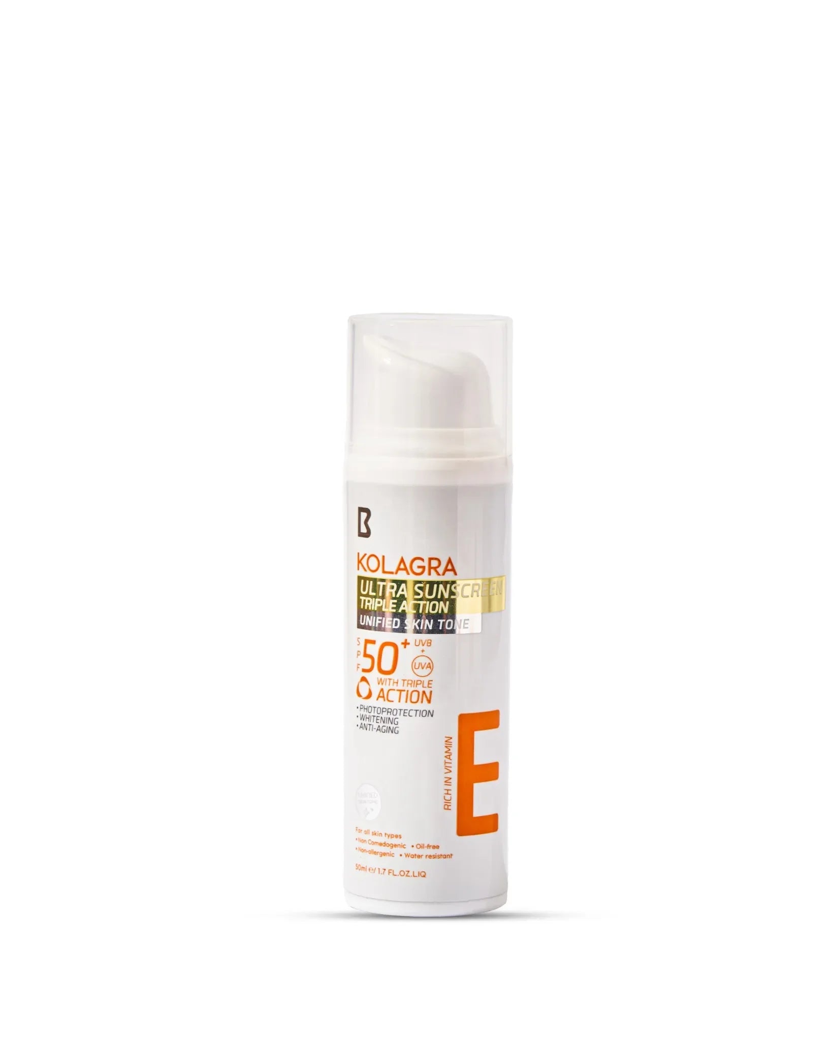 Biostream - Kolagra MulticolorUltra Sunscreen Triple action SPF50+ 1
