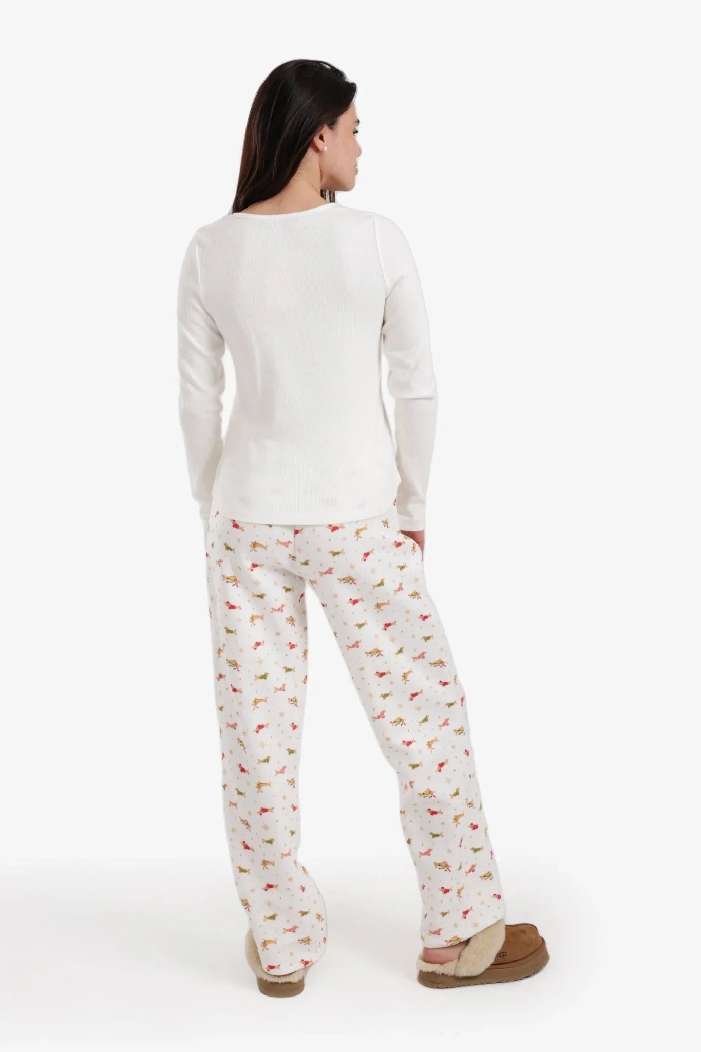 V - Neck Pyjama Set - Carina - Babazzaro