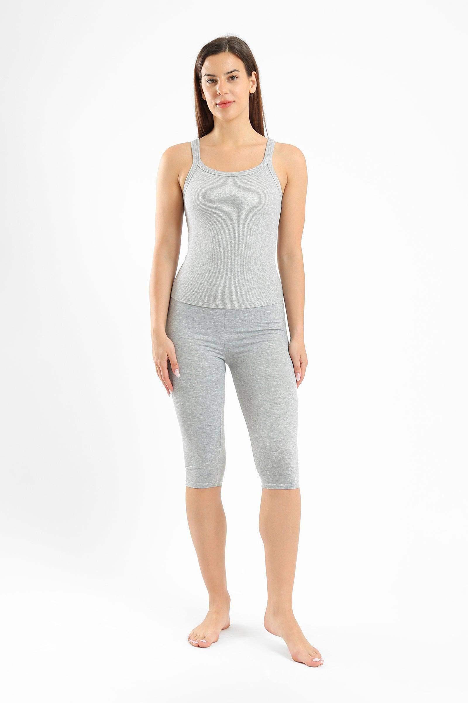 Carina - Viscose Capri Leggings 9