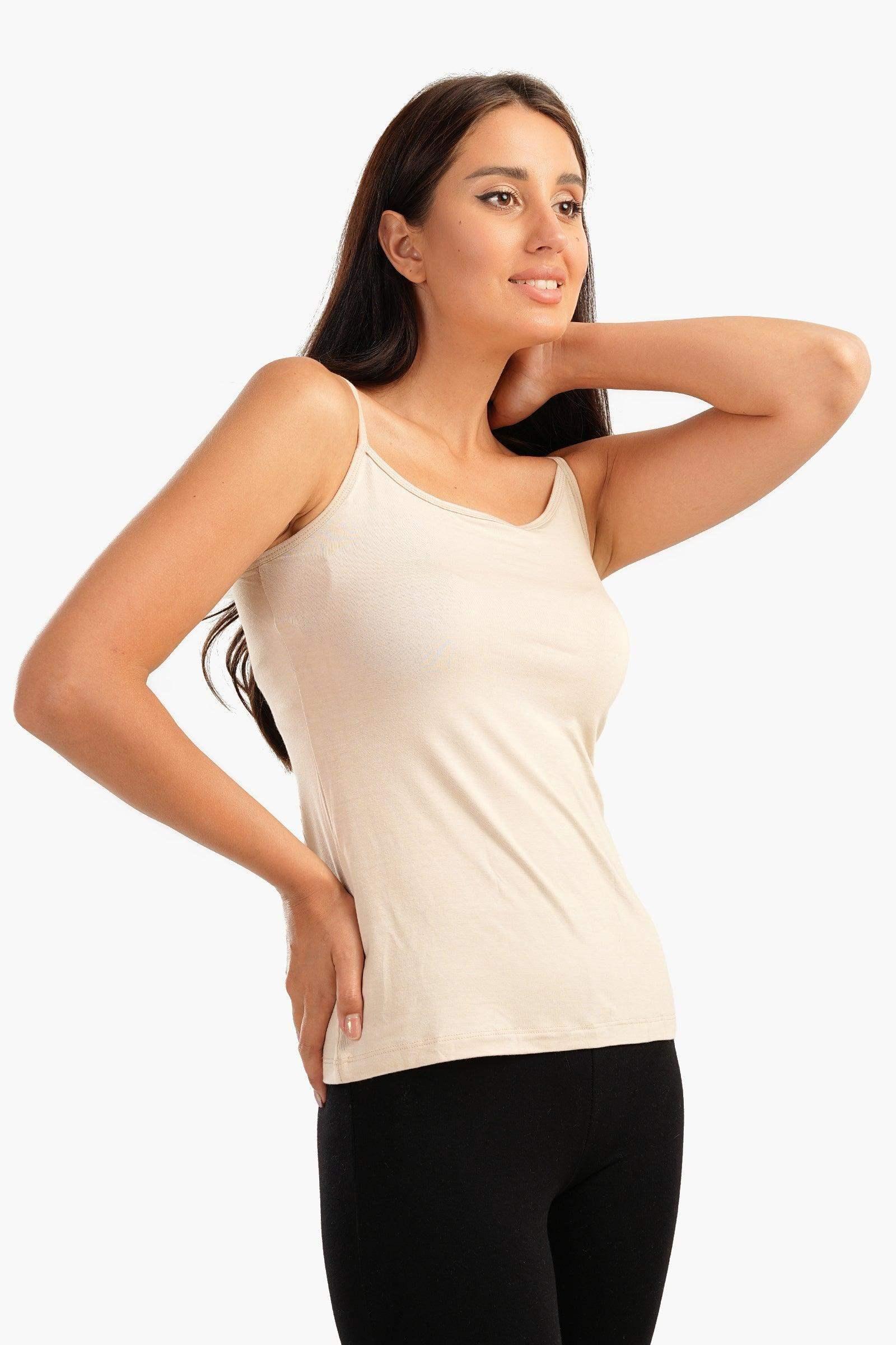 Carina - Viscose Sleeveless Tank Top 2