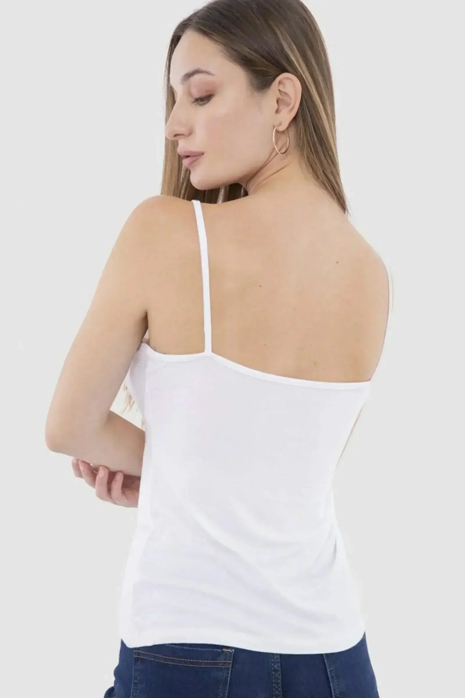 Carina - Viscose Sleeveless Tank Top 7