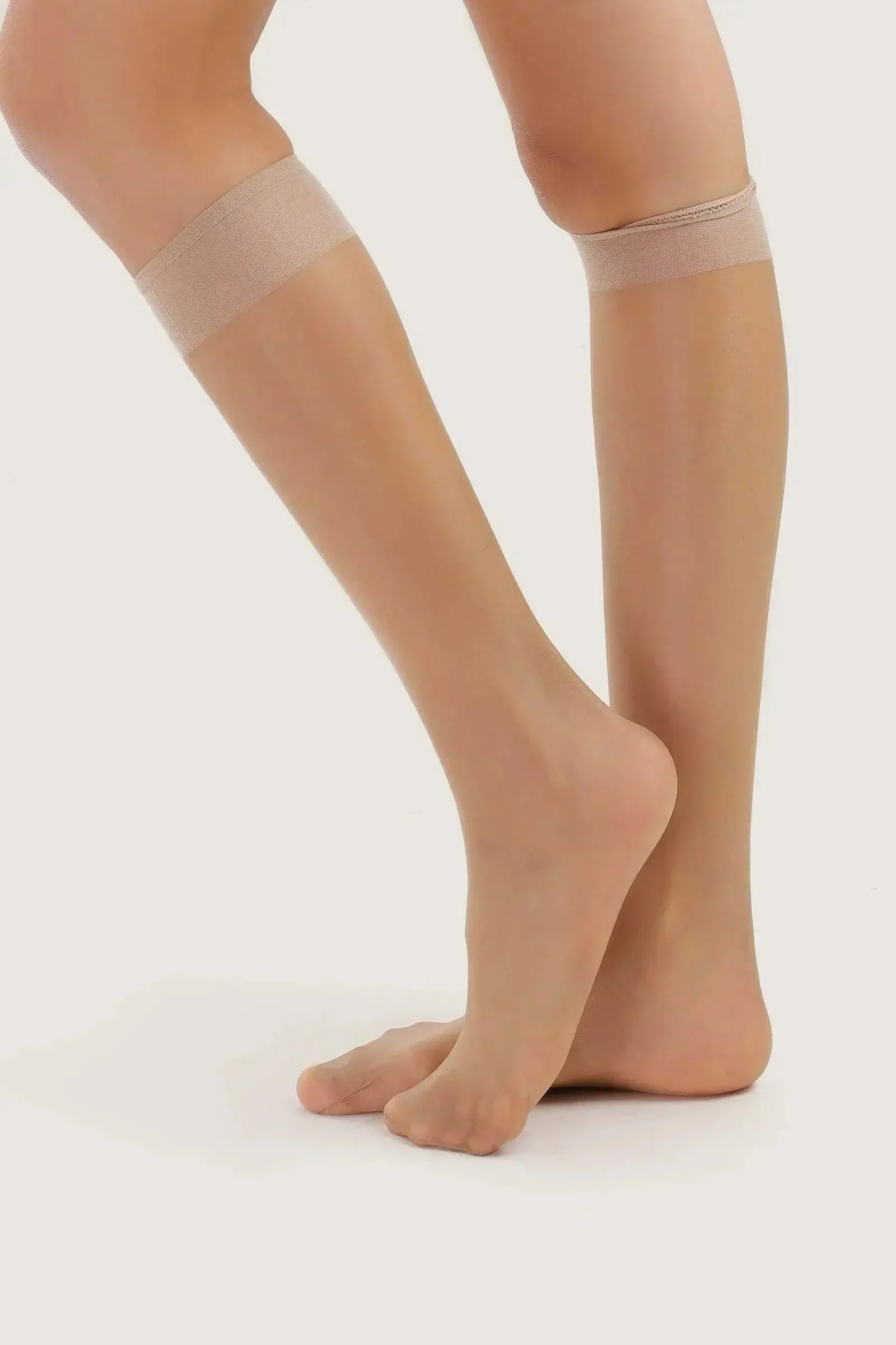 Carina - Voile Knee High Socks 2