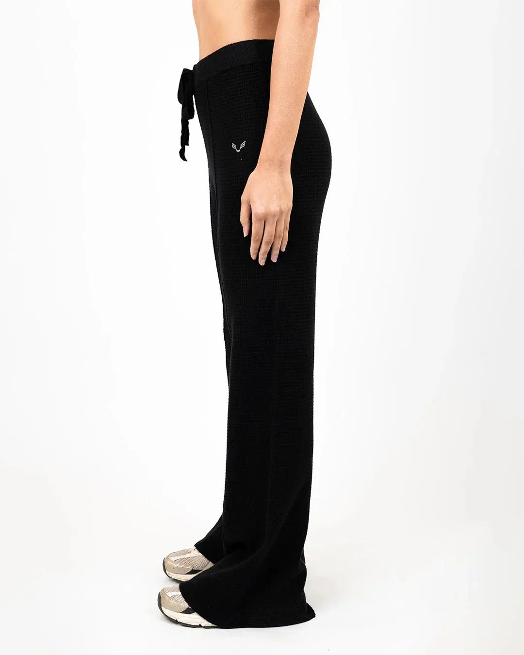 Waffle - Luxe Pants Black - Bfeerce - Babazzaro