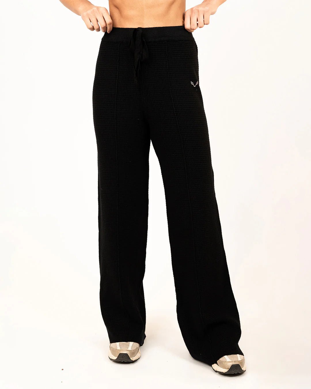 Waffle - Luxe Pants Black - Bfeerce - Babazzaro