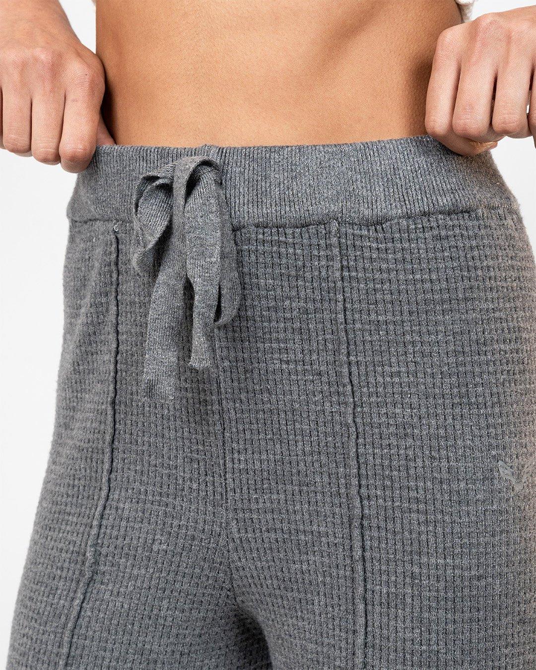 Waffle - Luxe Pants Grey - Bfeerce - Babazzaro