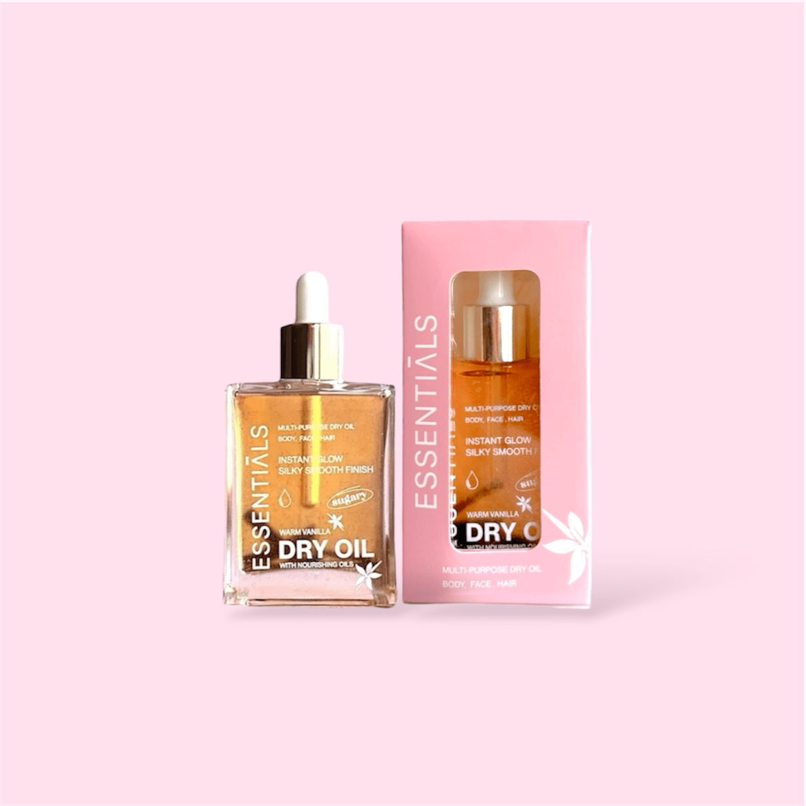 Warm Vanilla Multipurpose Dry Oil - Essentials - Babazzaro