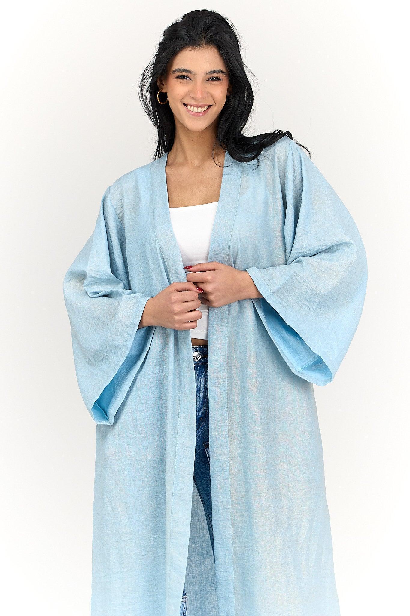Clue - Linen Open Front Kimono 7