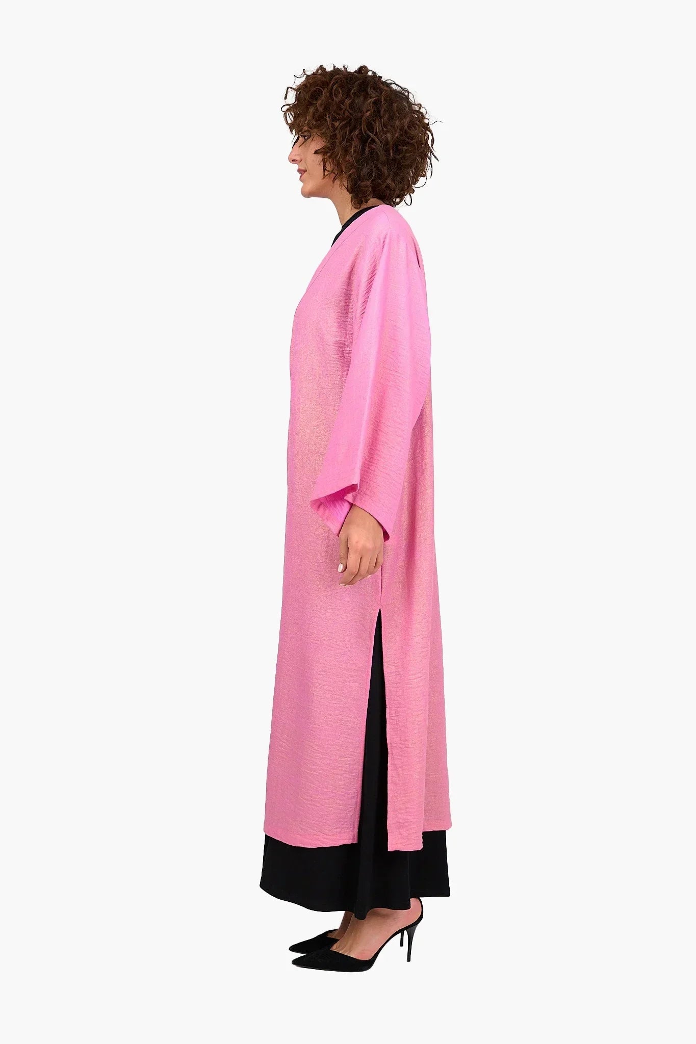 Clue - Linen Open Front Kimono 10