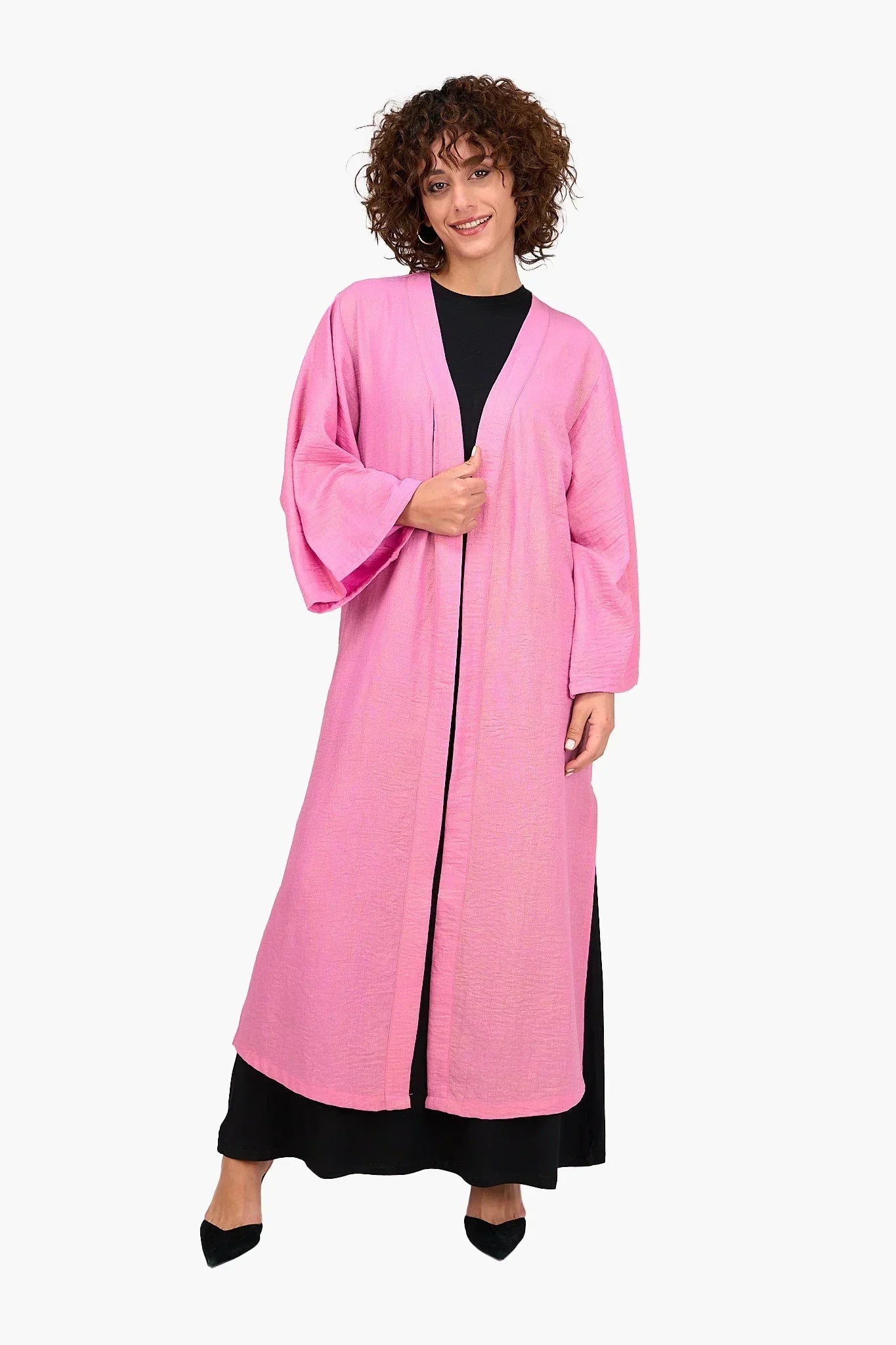 Clue - Linen Open Front Kimono 9
